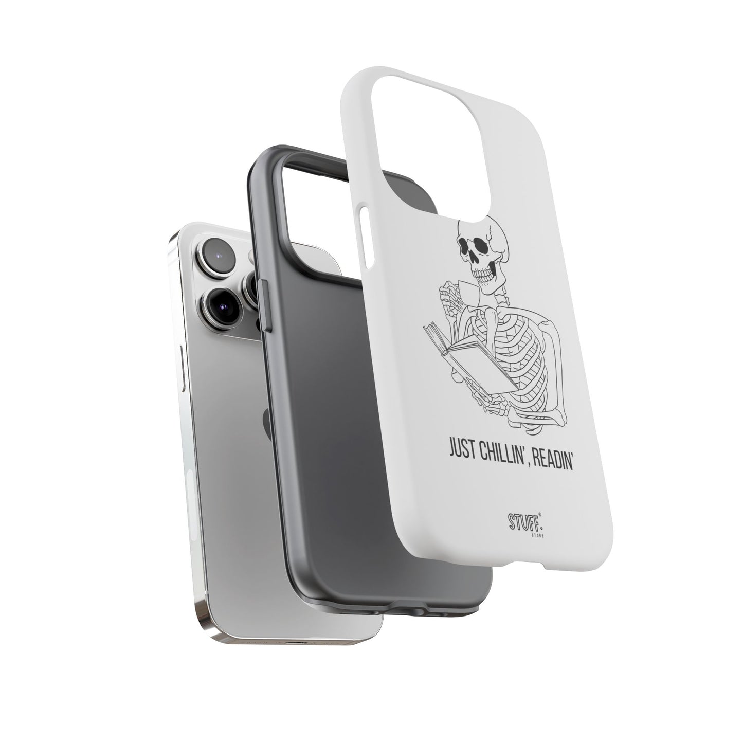 Chillin' Case | Coque résistante double protection avec phrase drôle
