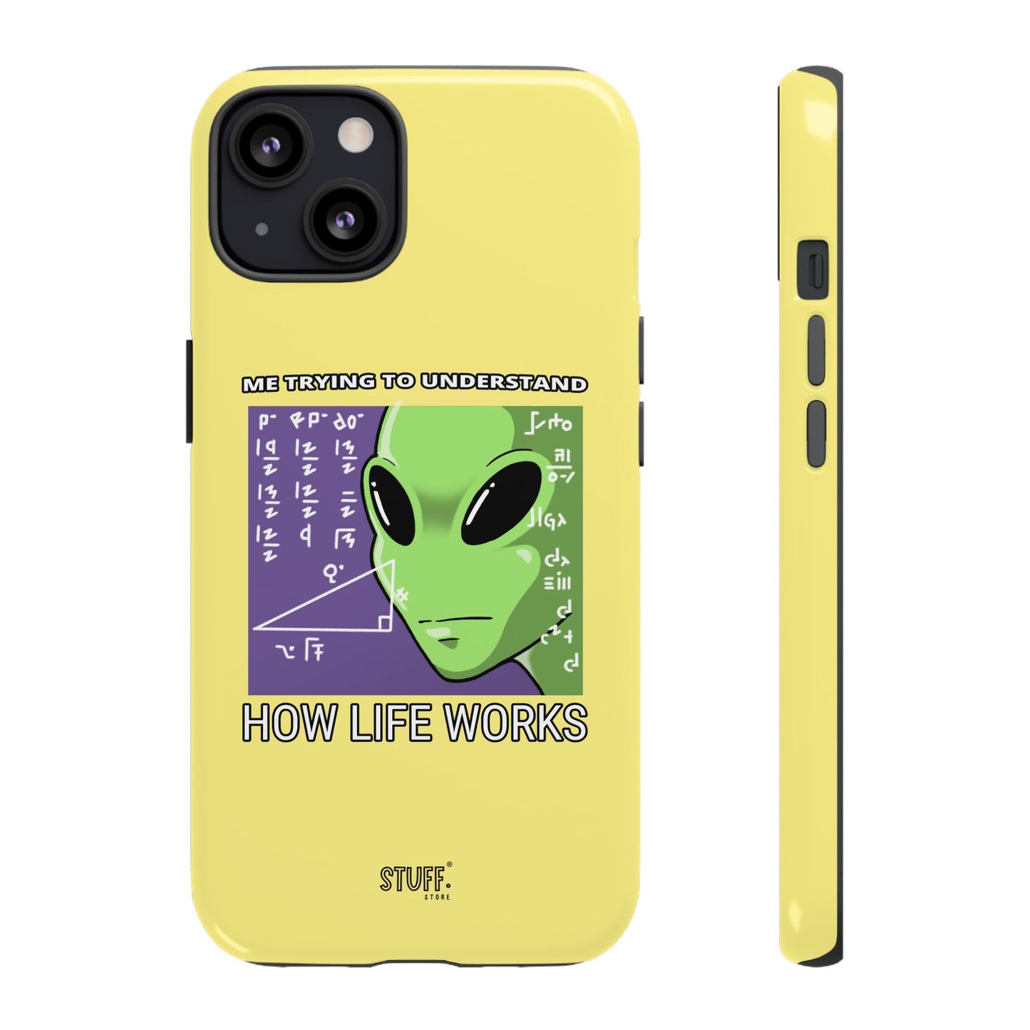 Confused Alien Case | Coque résistante Dual Protect anti-choc