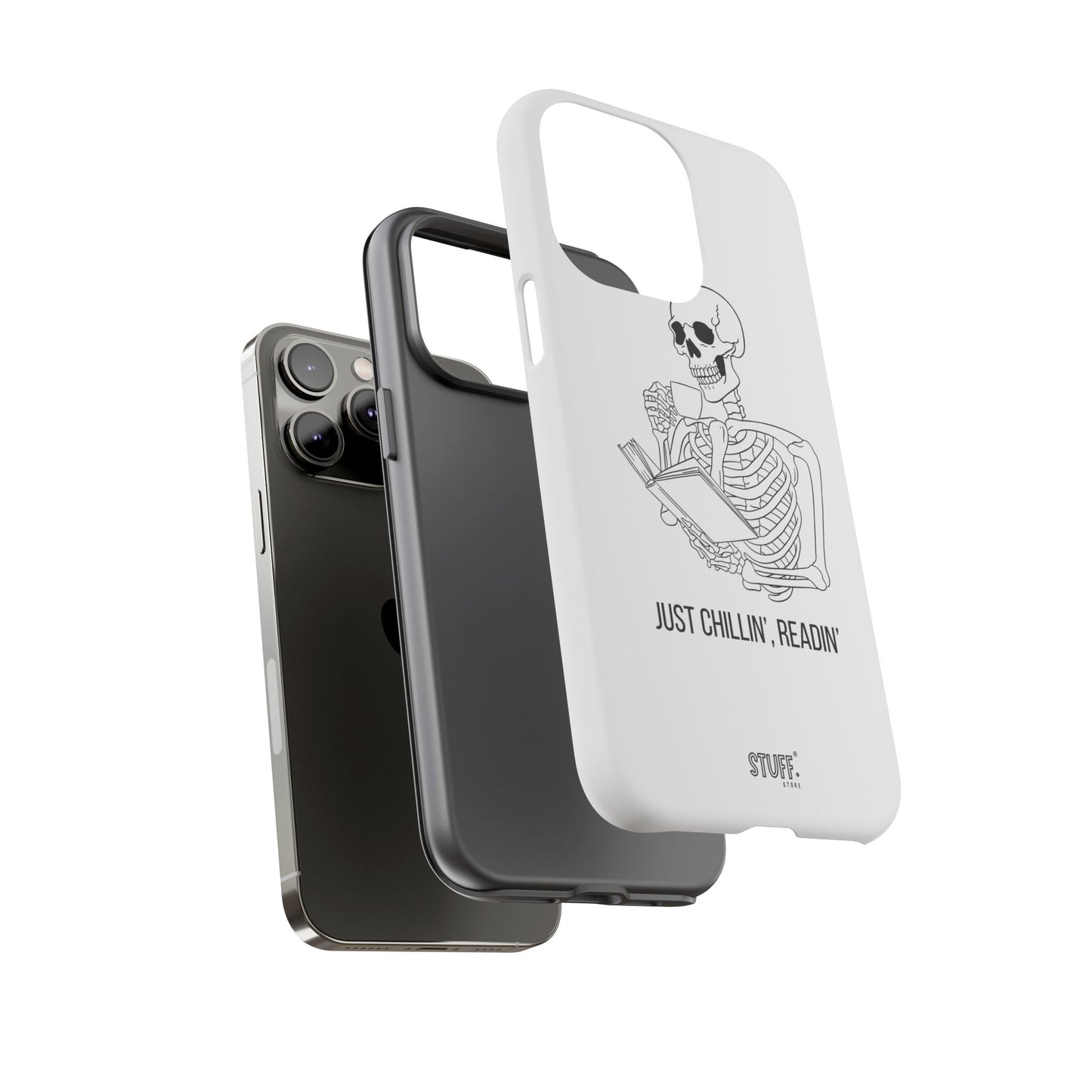 Chillin' Case | Coque résistante double protection avec phrase drôle