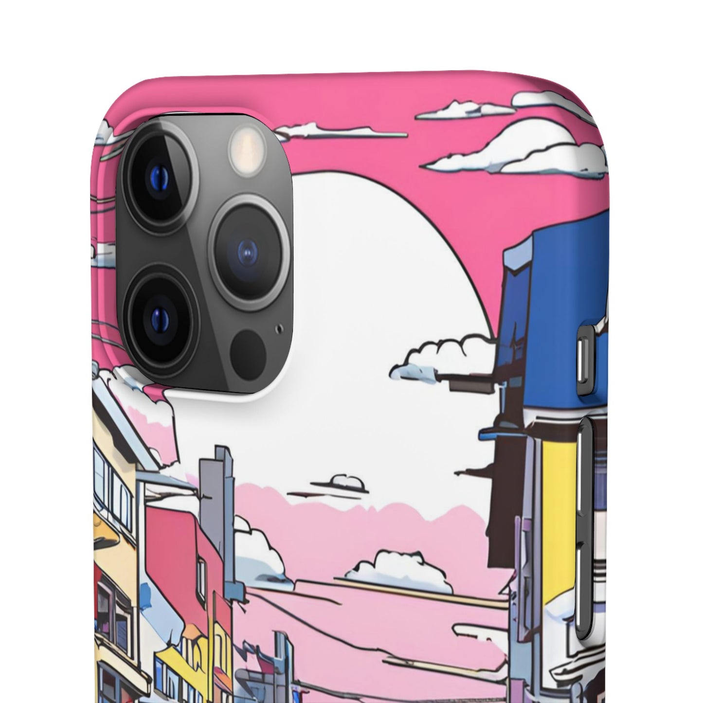 Pop Art Sunset | Coque snap légère et résistante inspiration Lichtenstein