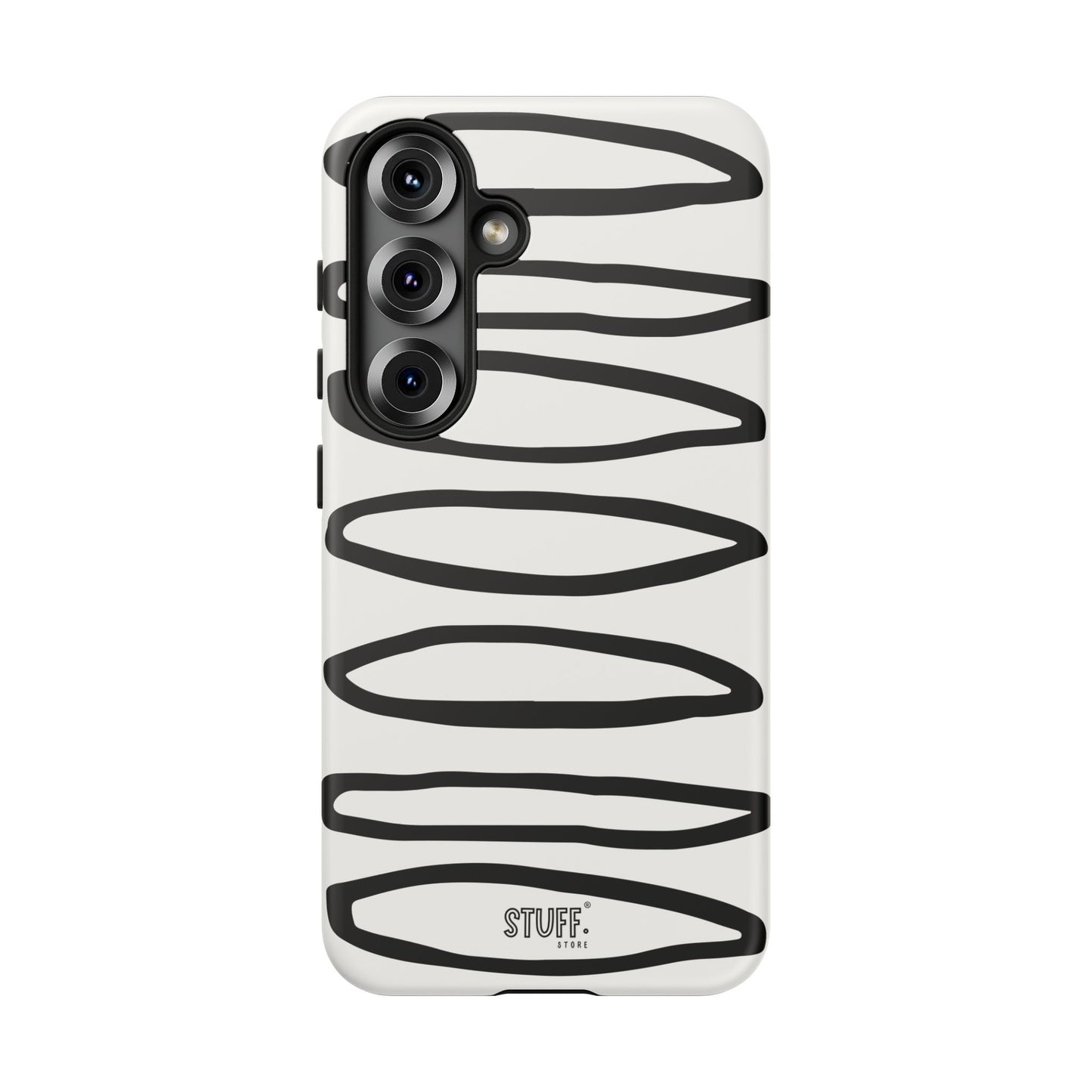 Loopy Case | Coque résistante double protection - Motif cercles abstraits