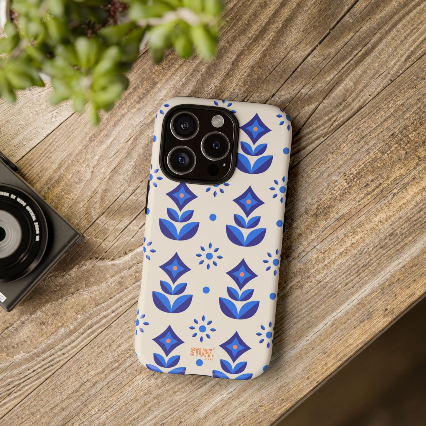 Floral Case | Coque résistante double protection avec Design Fleuri