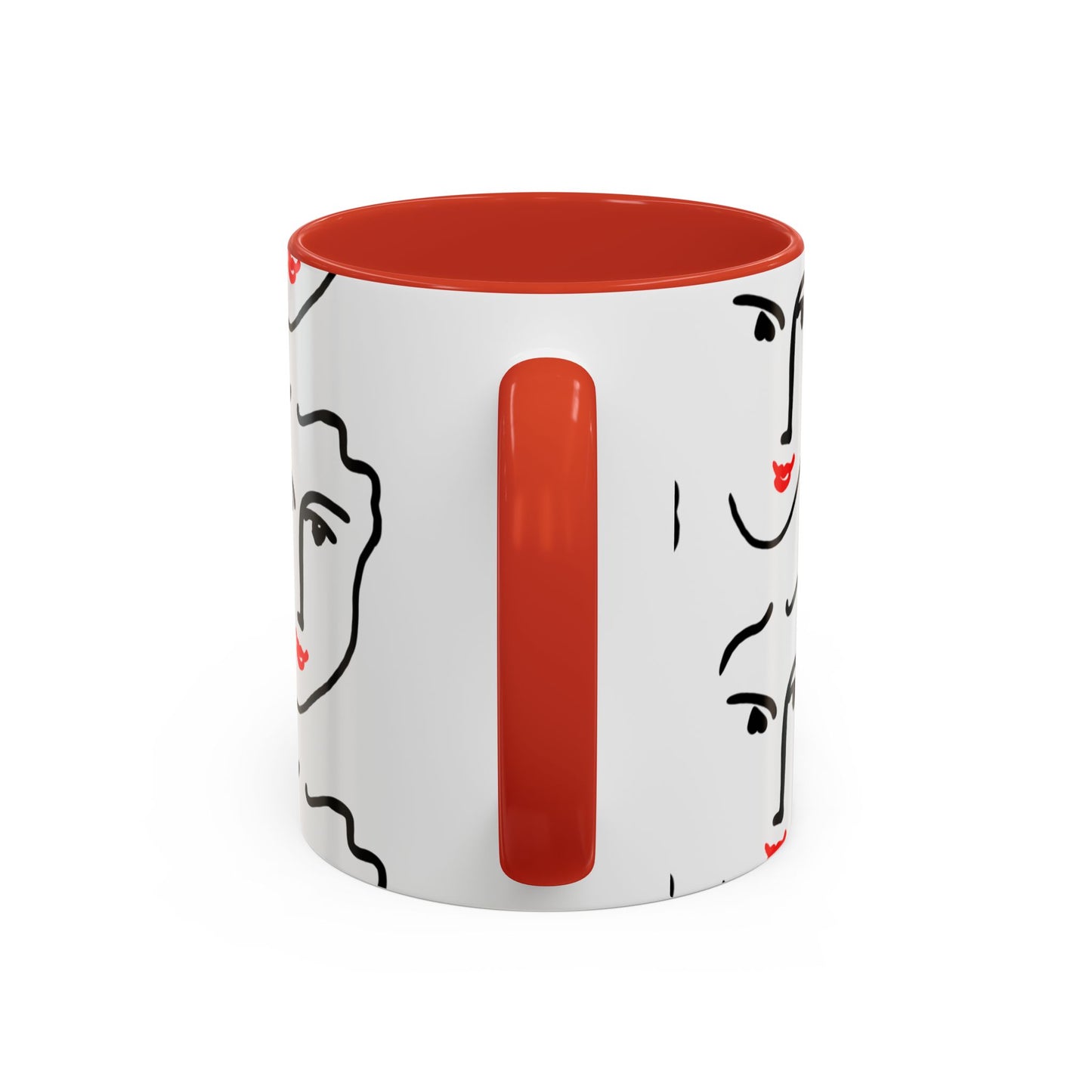 Nadia Cup | Matisse-inspired two-tone mug - 330ml