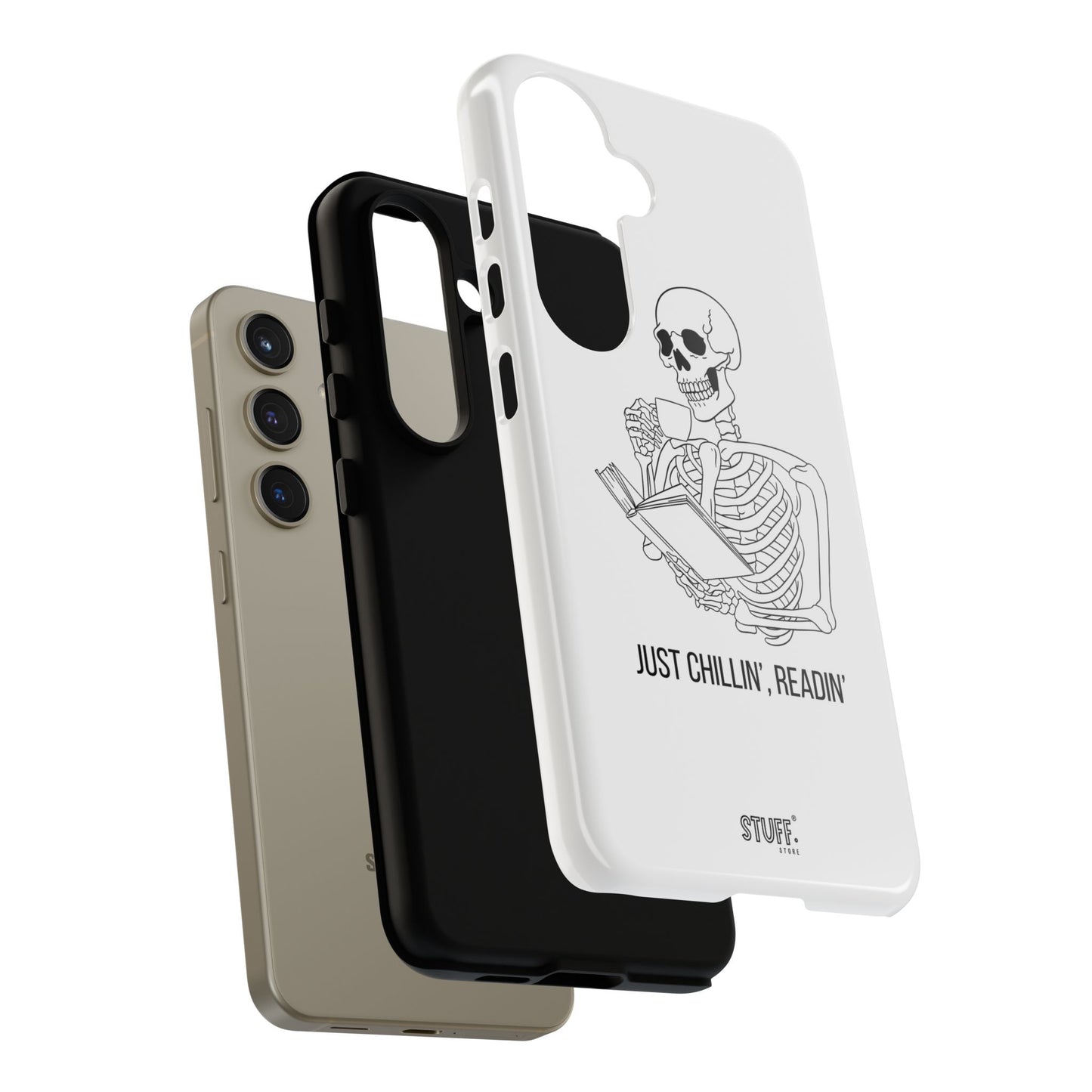 Chillin' Case | Coque résistante double protection avec phrase drôle