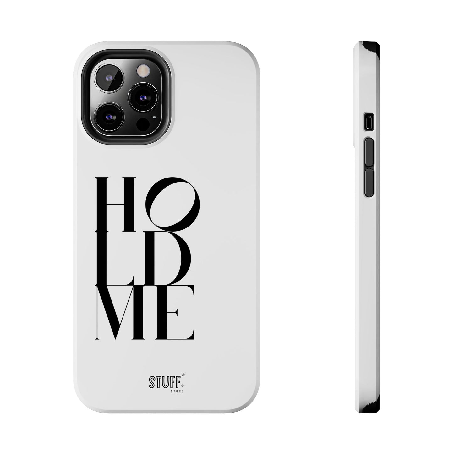 Hold Me | Coque résistante et durable avec Design épuré Monochrome