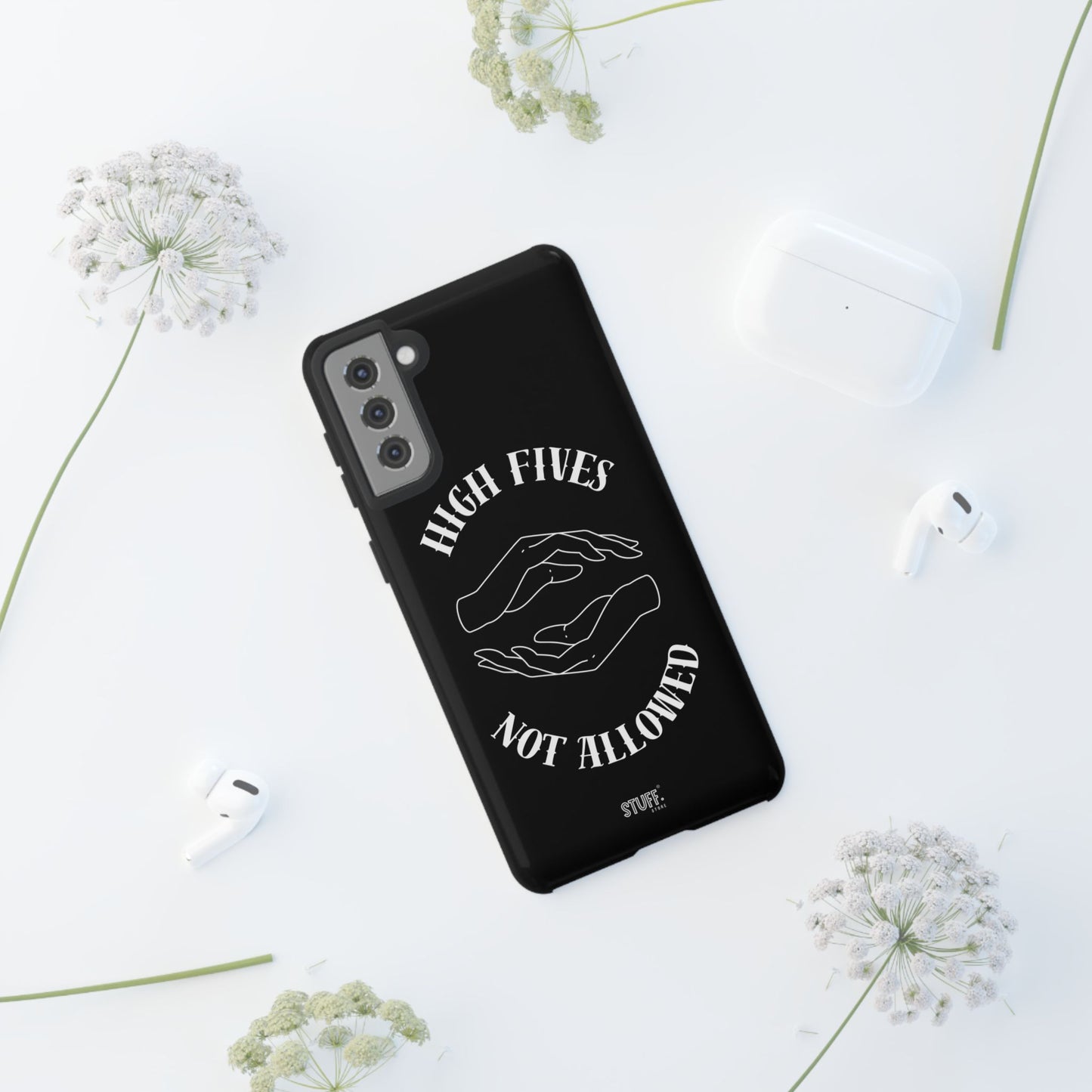 No High Fives Case | Coque légère et résistante – Design affirmé & minimaliste