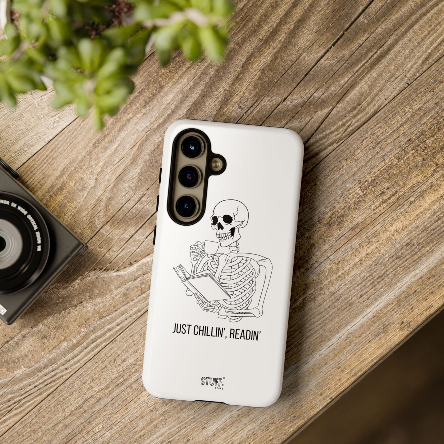 Chillin' Case | Coque résistante double protection avec phrase drôle