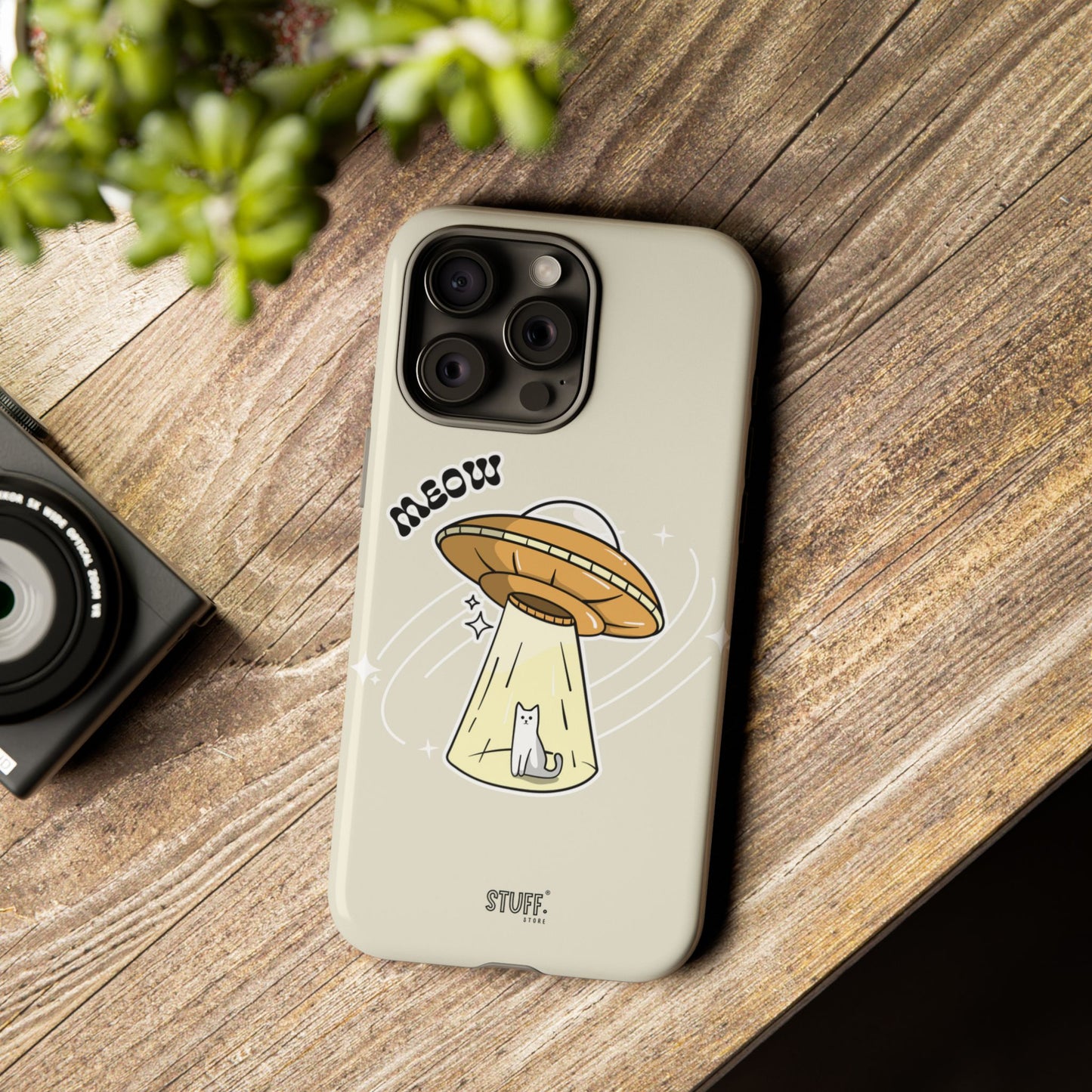 UFO Case | Coque résistante double protection avec Design OVNI fun