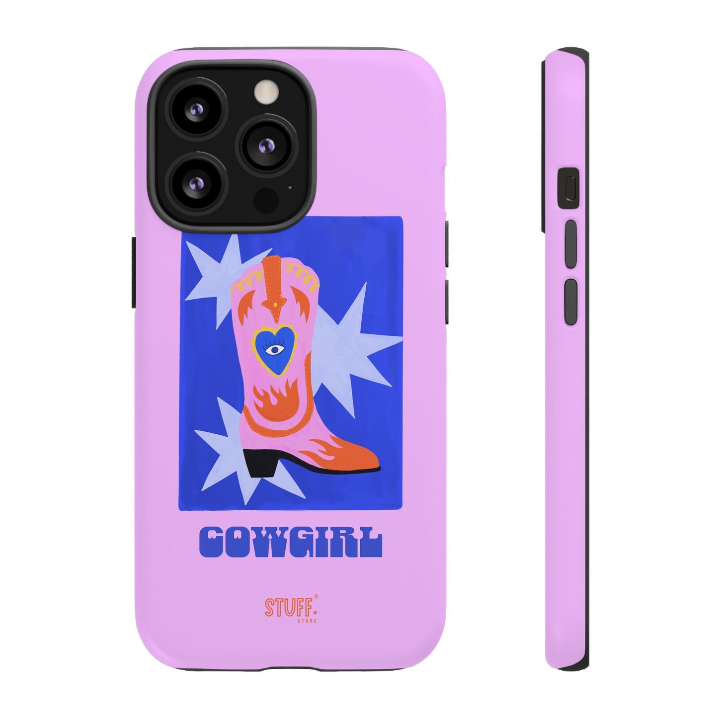 Cowgirl Case | Cose résistante double protection avec Design Western