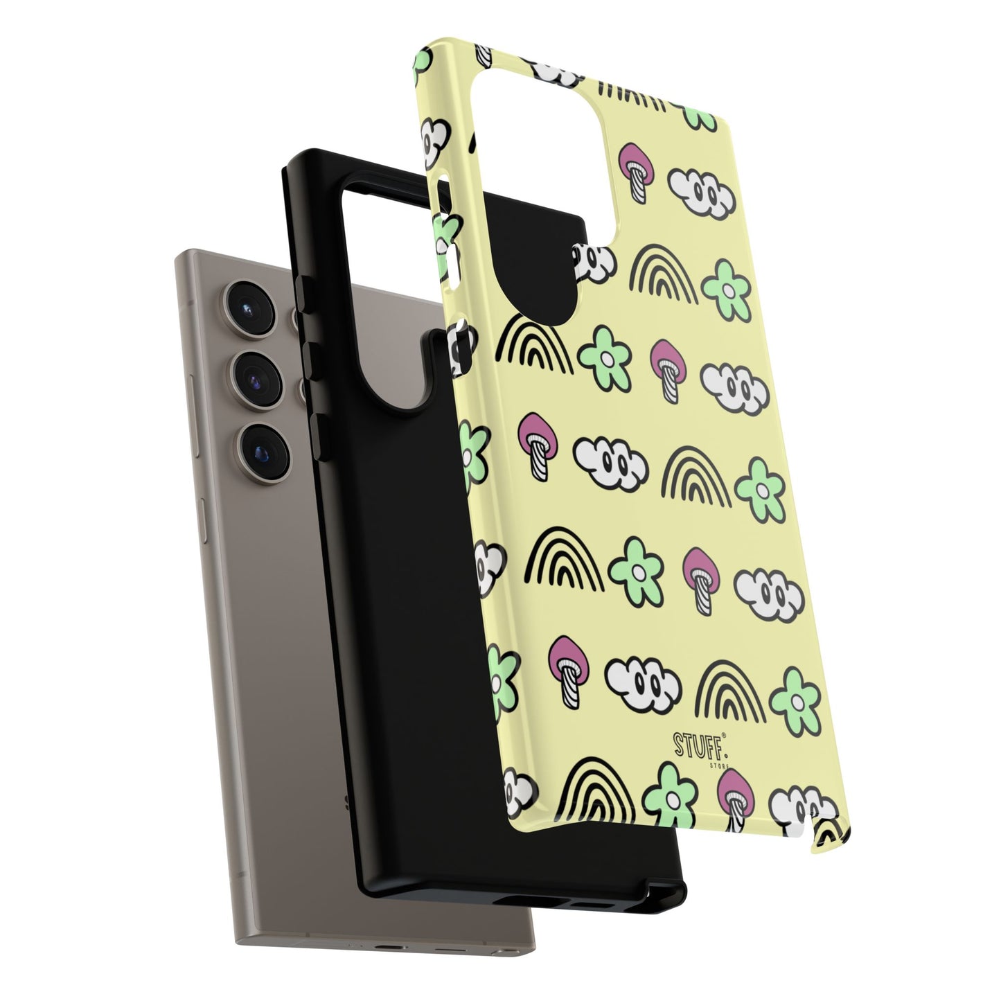 Pixie Case | Coque résistante double protection — Collection Pixie — Jaune