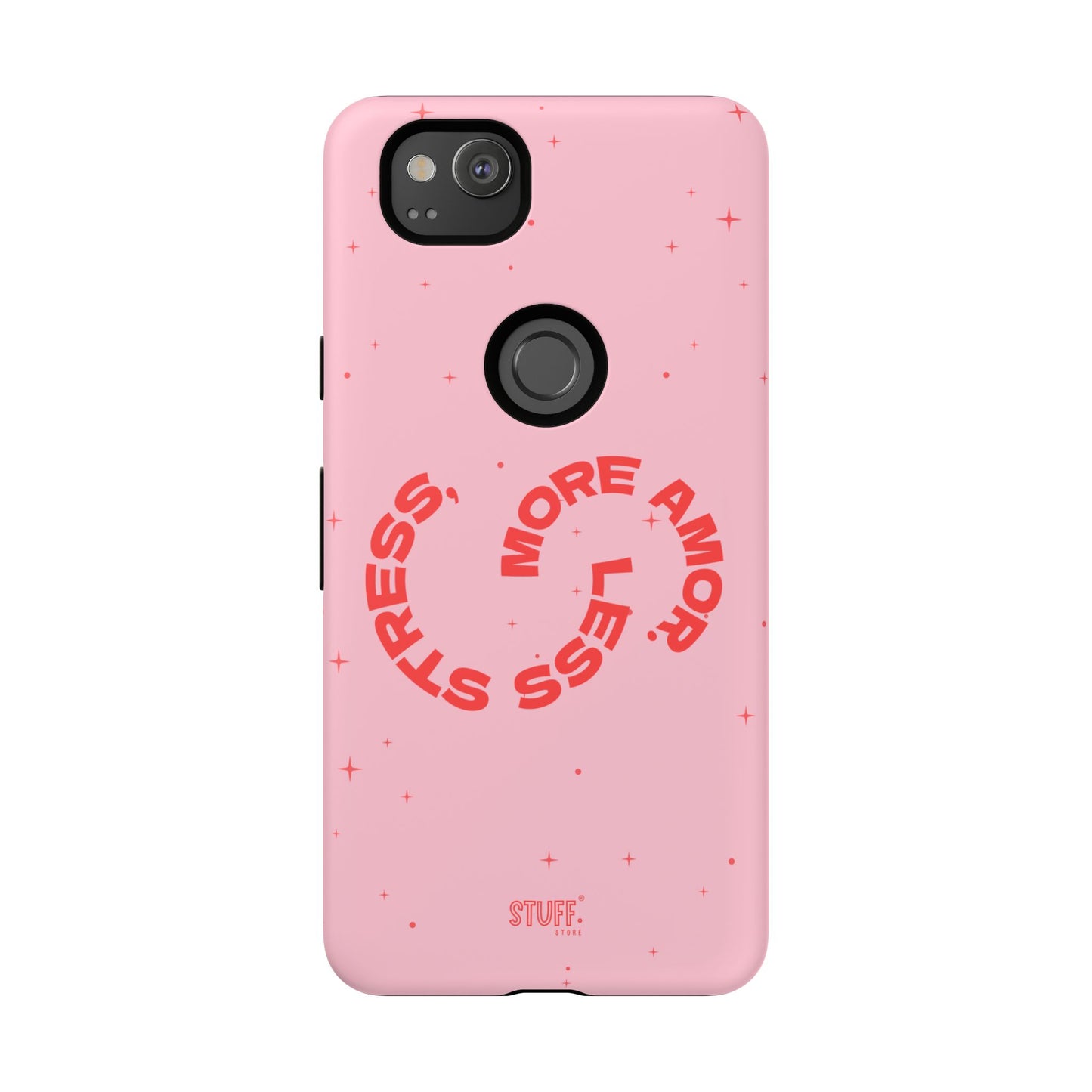 More Amor Case | Coque résistante double protection avec phrase Bienveillante