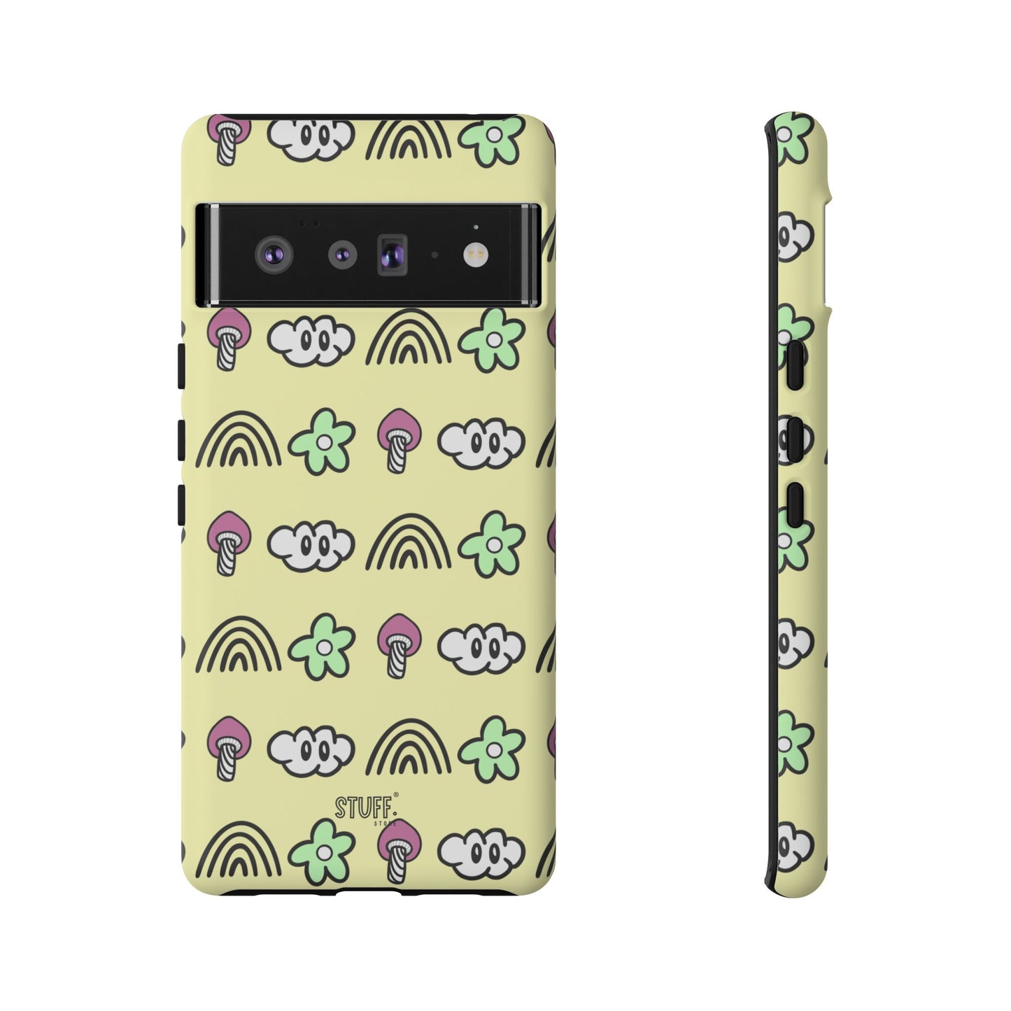 Pixie Case | Coque résistante double protection — Collection Pixie — Jaune