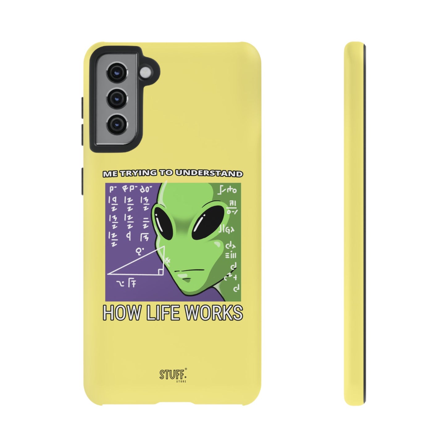 Confused Alien Case | Coque résistante Dual Protect anti-choc