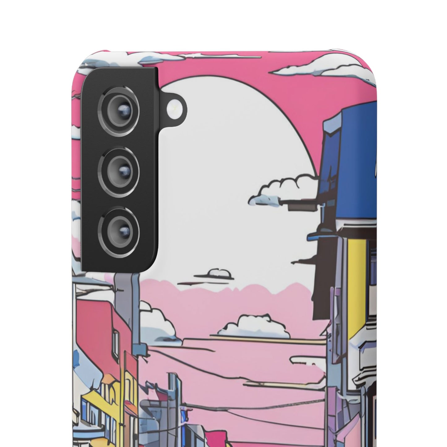 Pop Art Sunset | Coque snap légère et résistante inspiration Lichtenstein