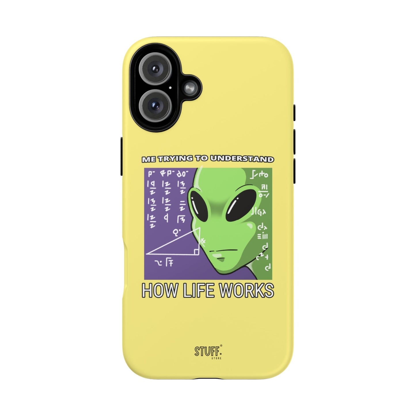 Confused Alien Case | Coque résistante Dual Protect anti-choc