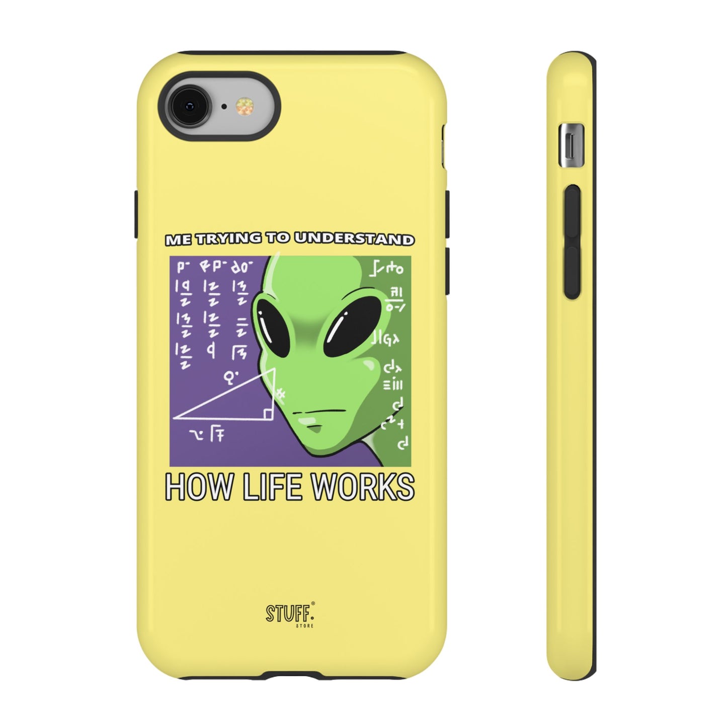 Confused Alien Case | Coque résistante Dual Protect anti-choc