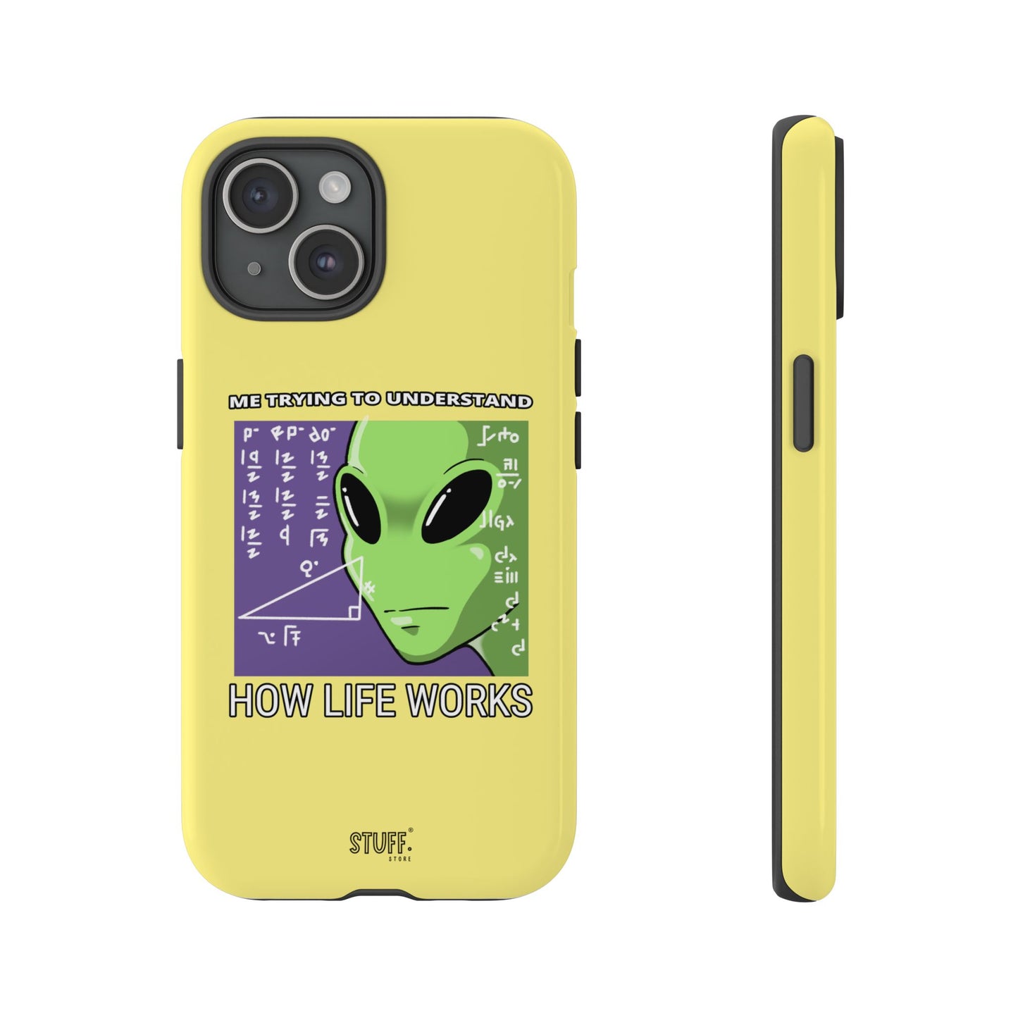 Confused Alien Case | Coque résistante Dual Protect anti-choc