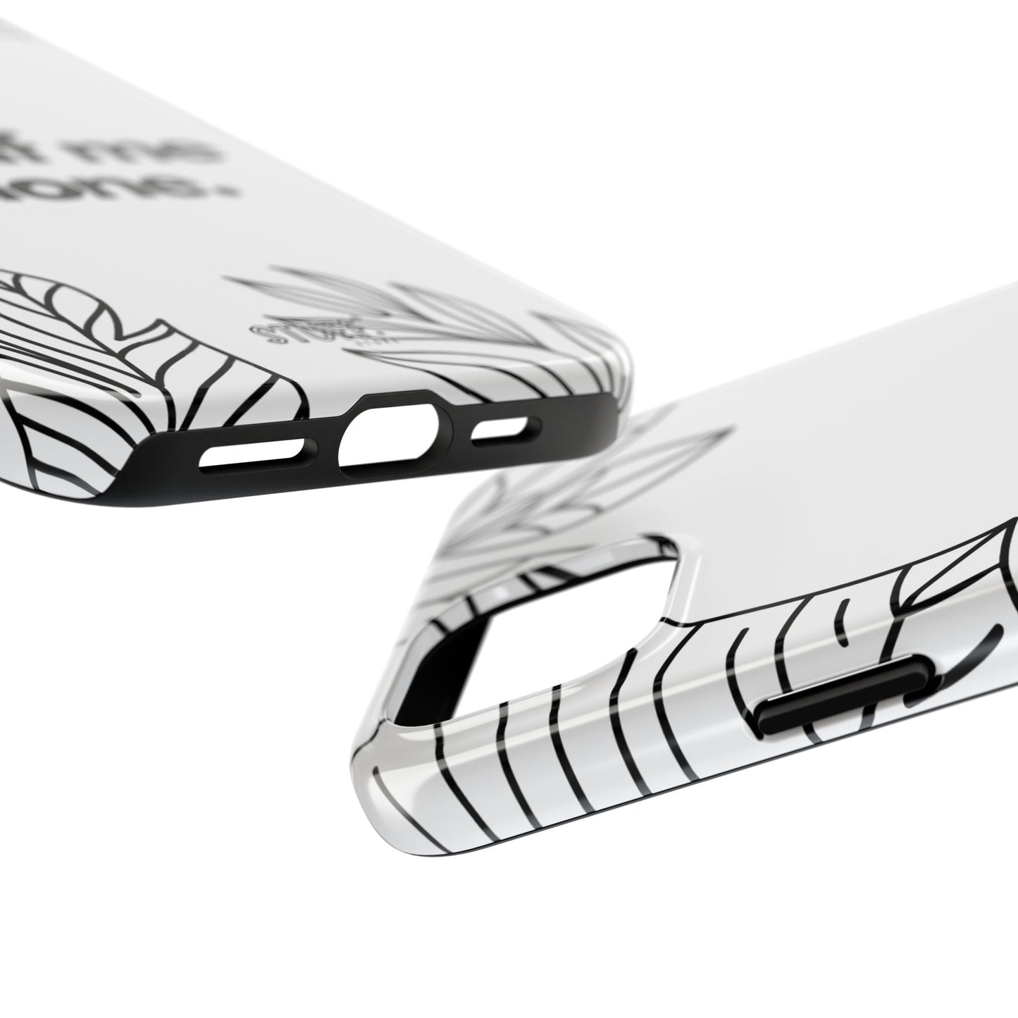 Leaf Me Case | Coque résistante double protection avec design minimaliste