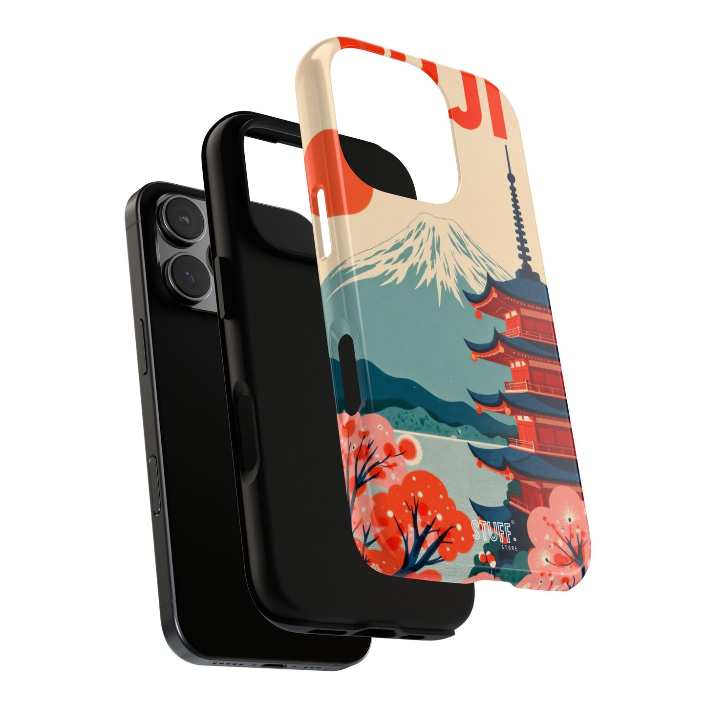 Fuji Case | Durable double protection case with Mount Fuji design