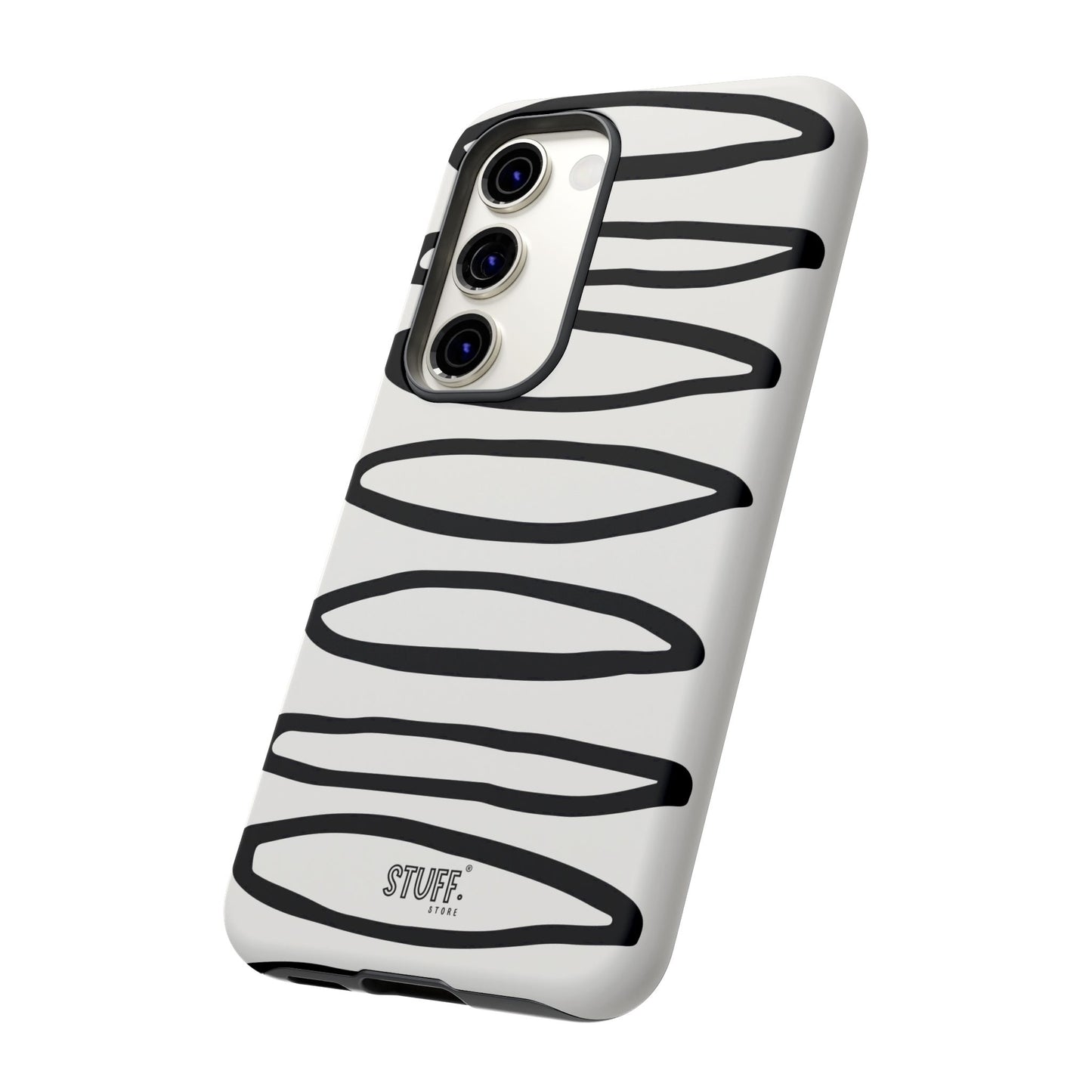 Loopy Case | Coque résistante double protection - Motif cercles abstraits