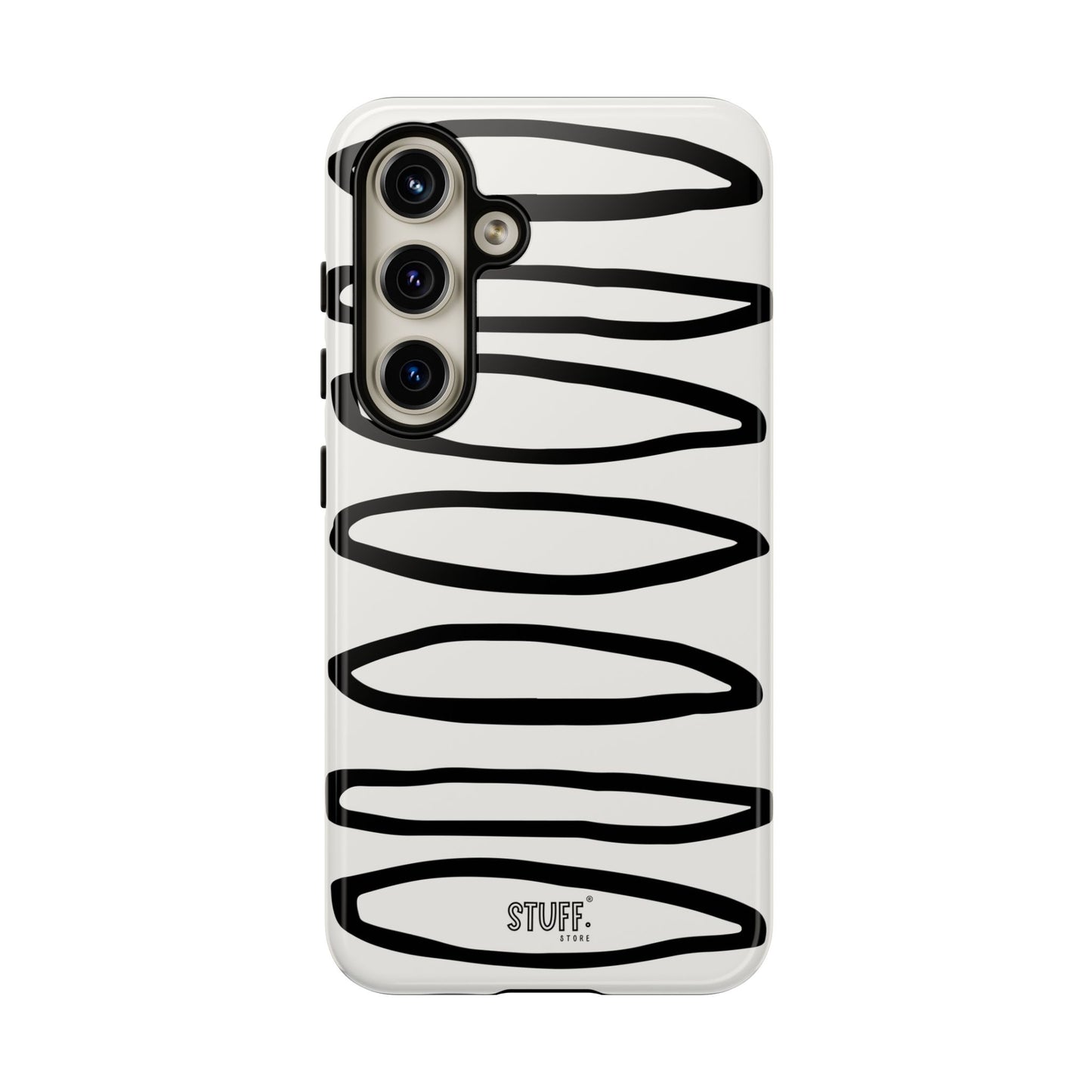 Loopy Case | Coque résistante double protection - Motif cercles abstraits