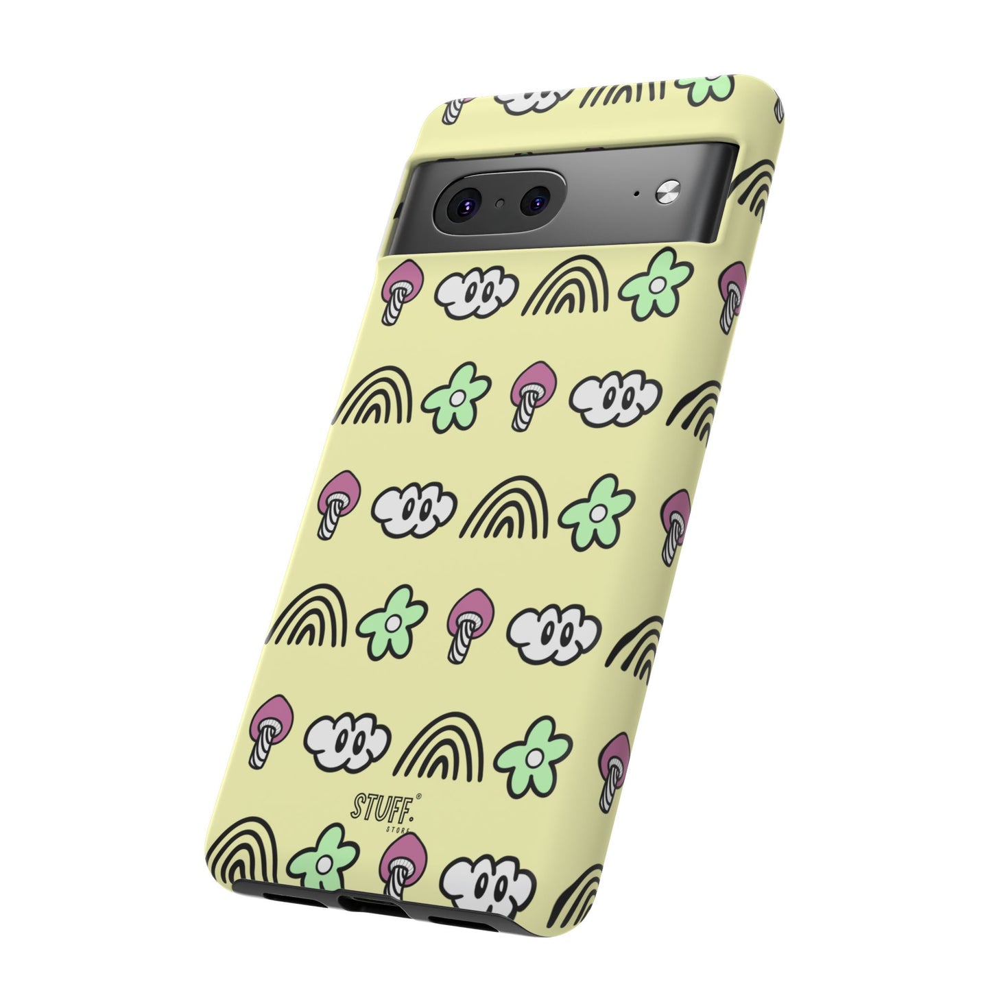 Pixie Case | Coque résistante double protection — Collection Pixie — Jaune