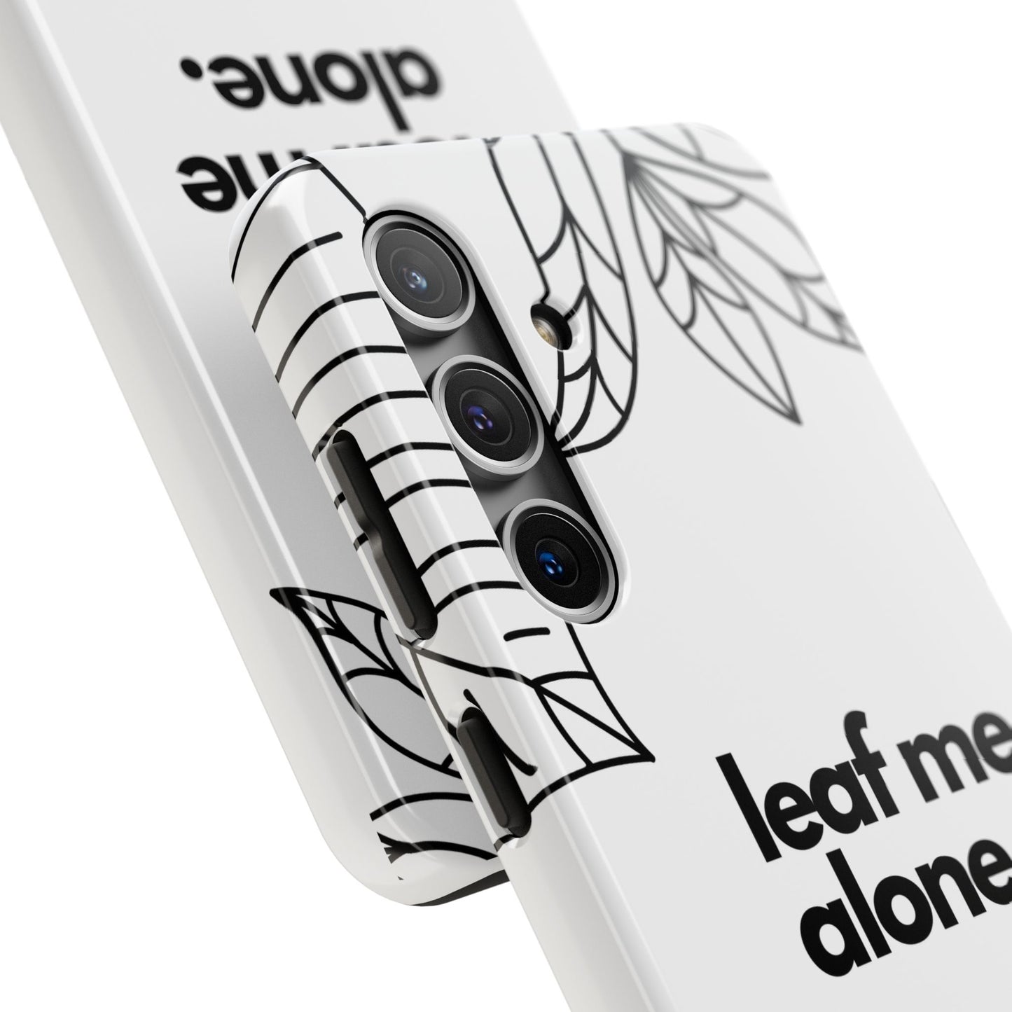 Leaf Me Case | Coque résistante double protection avec design minimaliste