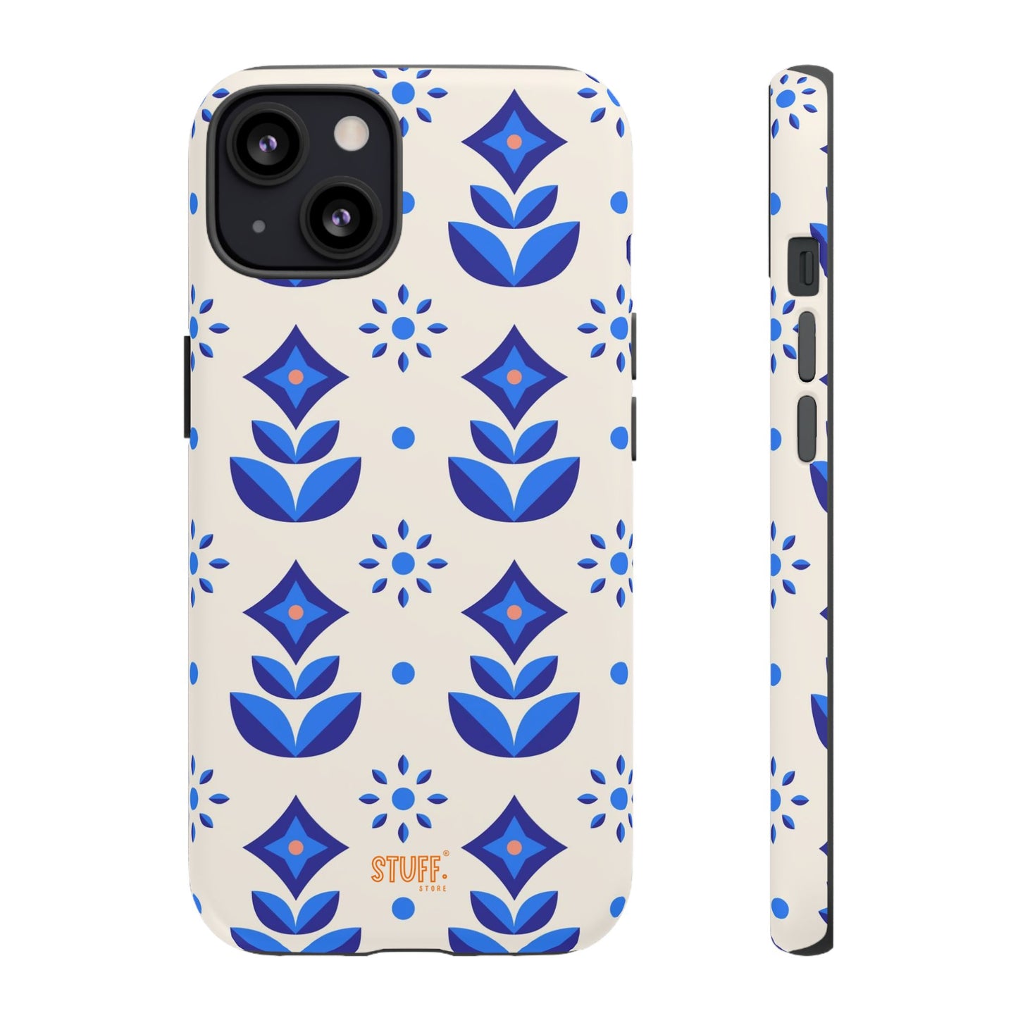 Floral Case | Coque résistante double protection avec Design Fleuri