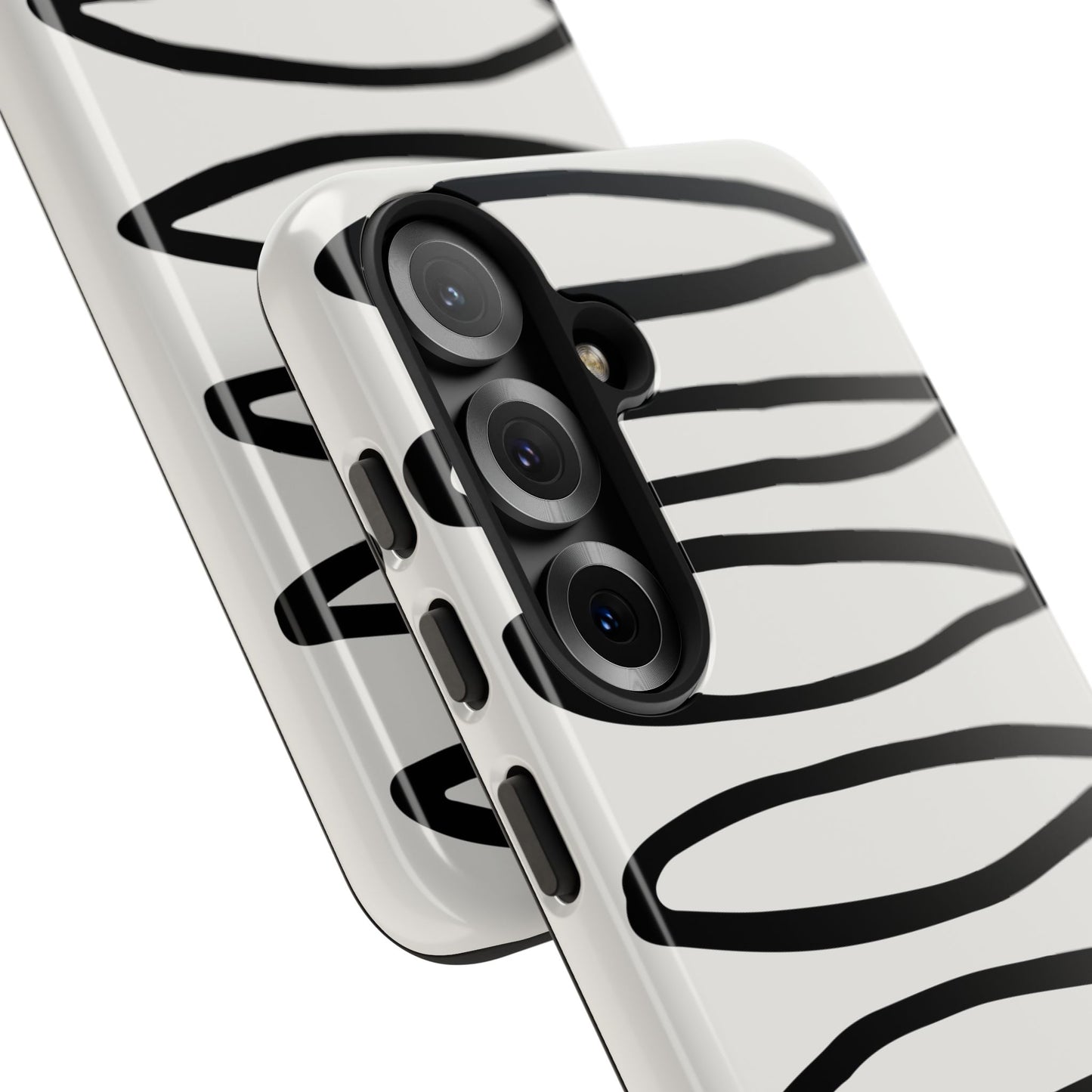Loopy Case | Coque résistante double protection - Motif cercles abstraits