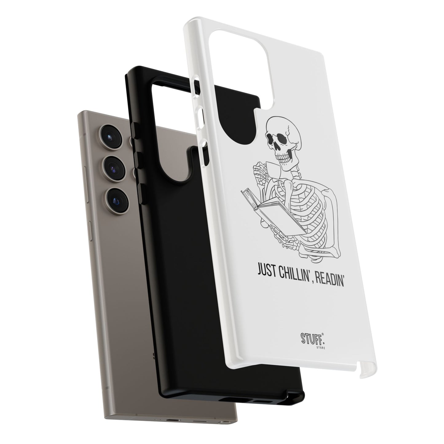 Chillin' Case | Coque résistante double protection avec phrase drôle