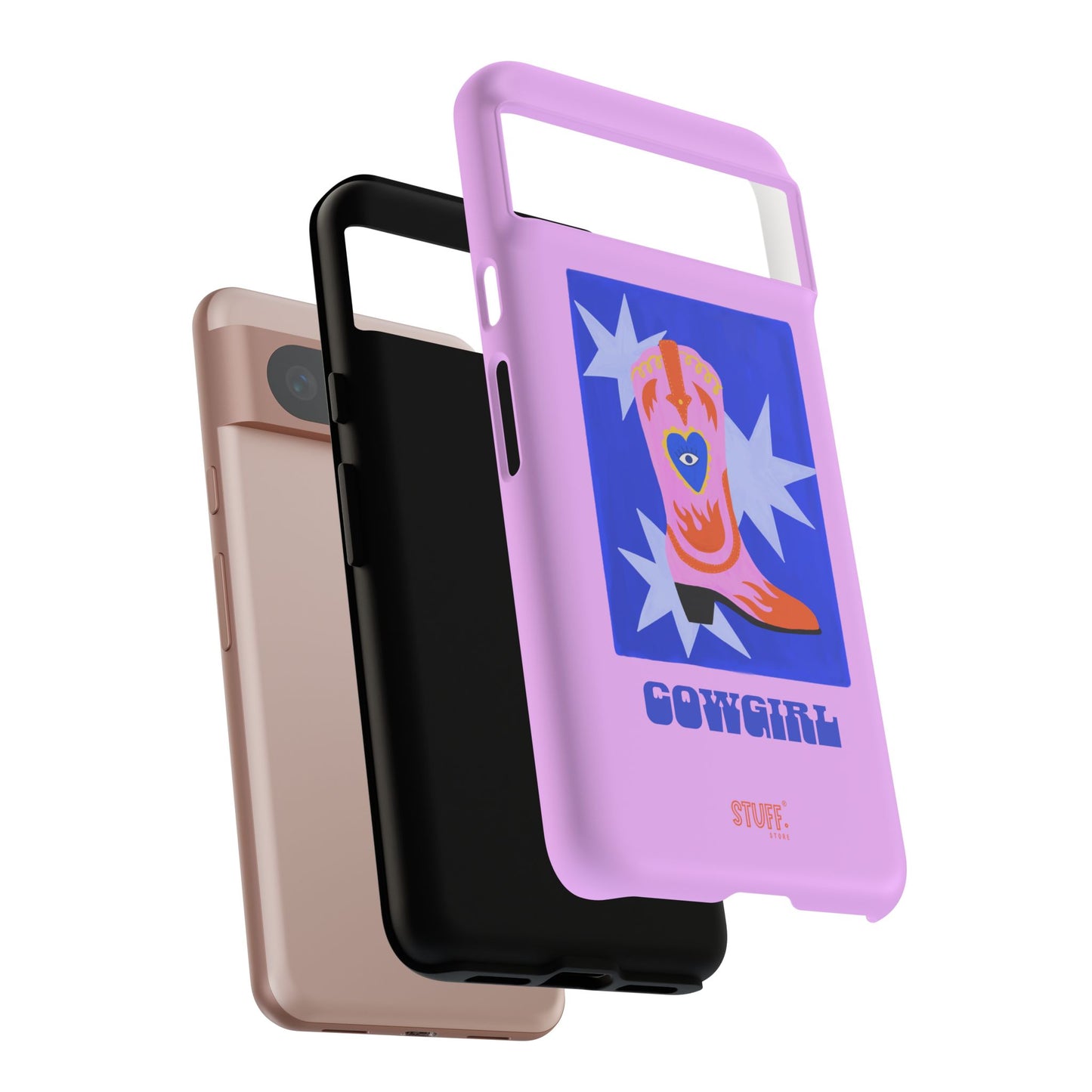 Cowgirl Case | Cose résistante double protection avec Design Western