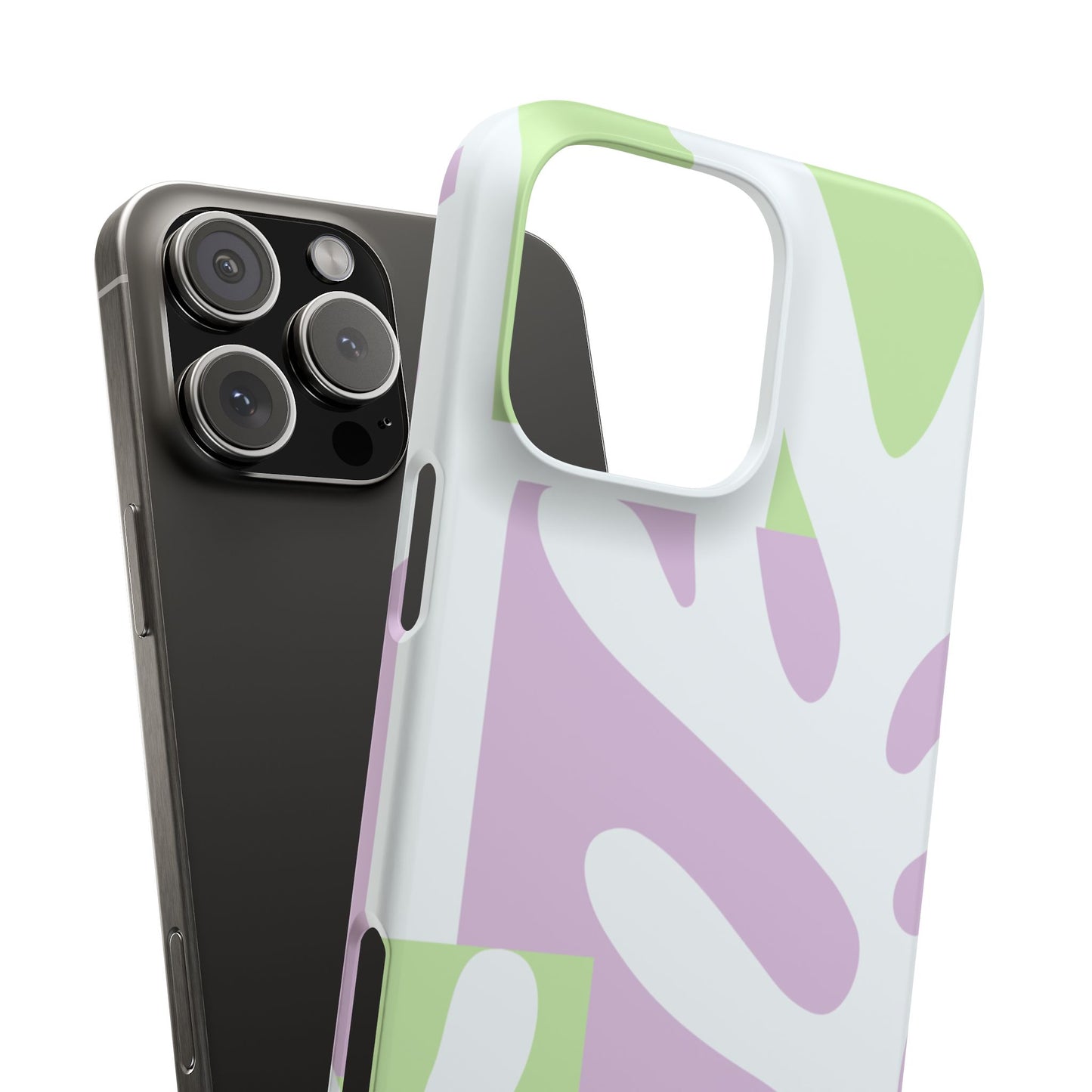 Natura Case | Coque snap légère et résistante avec Design Floral inspiration Matisse