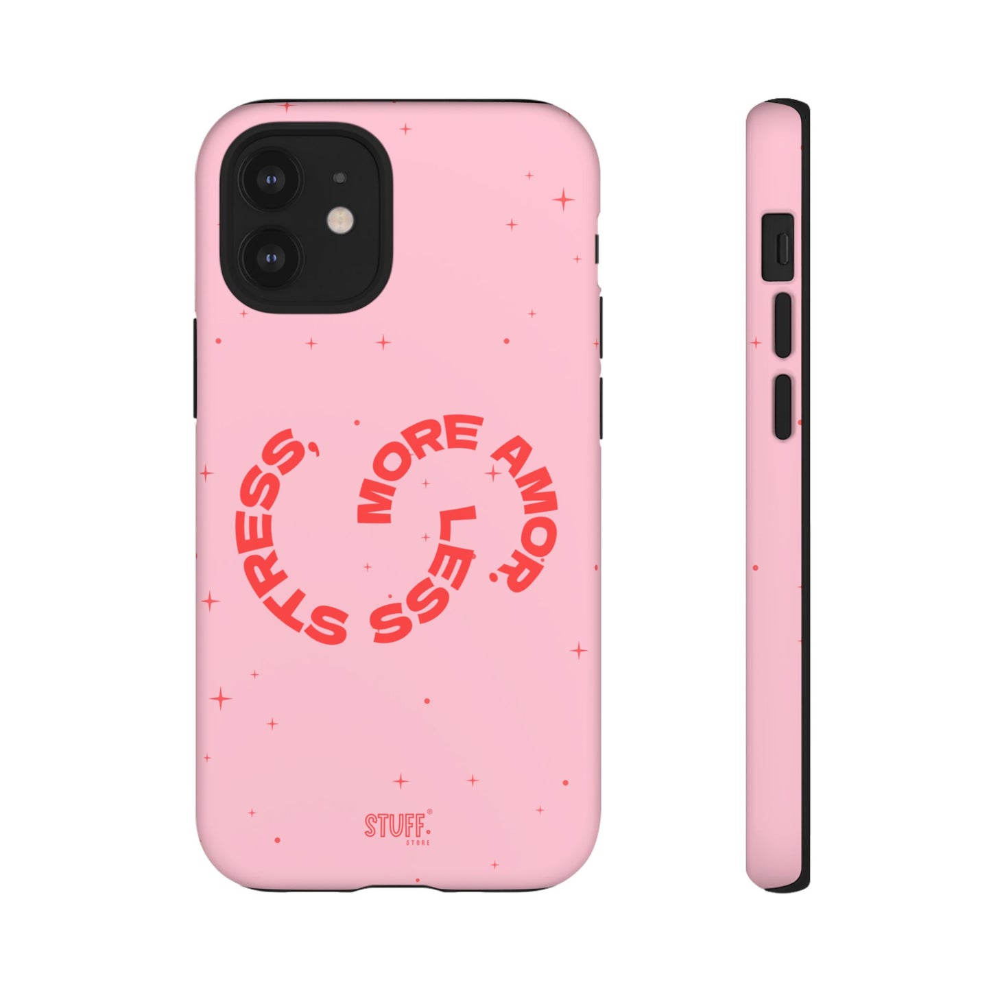 More Amor Case | Coque résistante double protection avec phrase Bienveillante