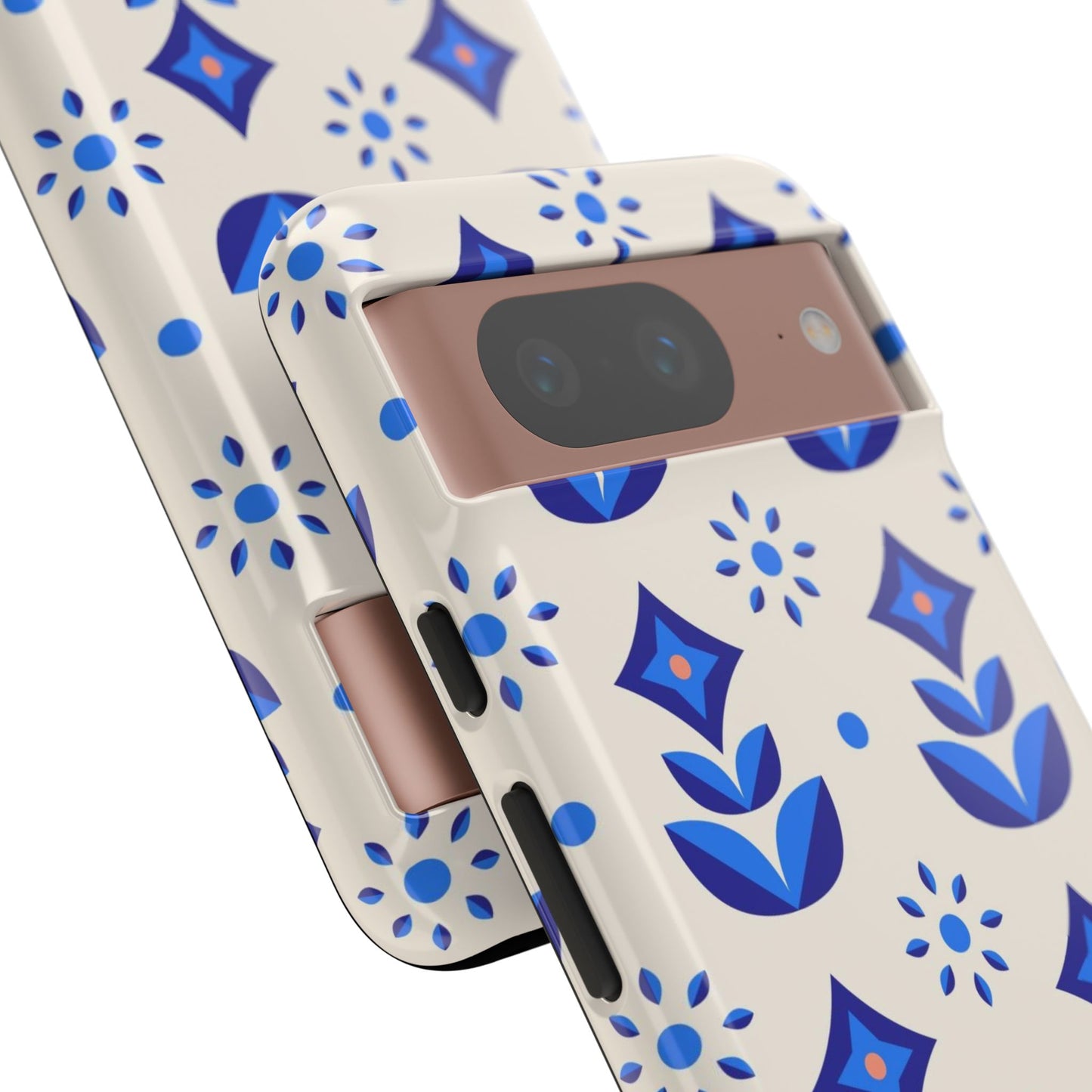 Floral Case | Coque résistante double protection avec Design Fleuri