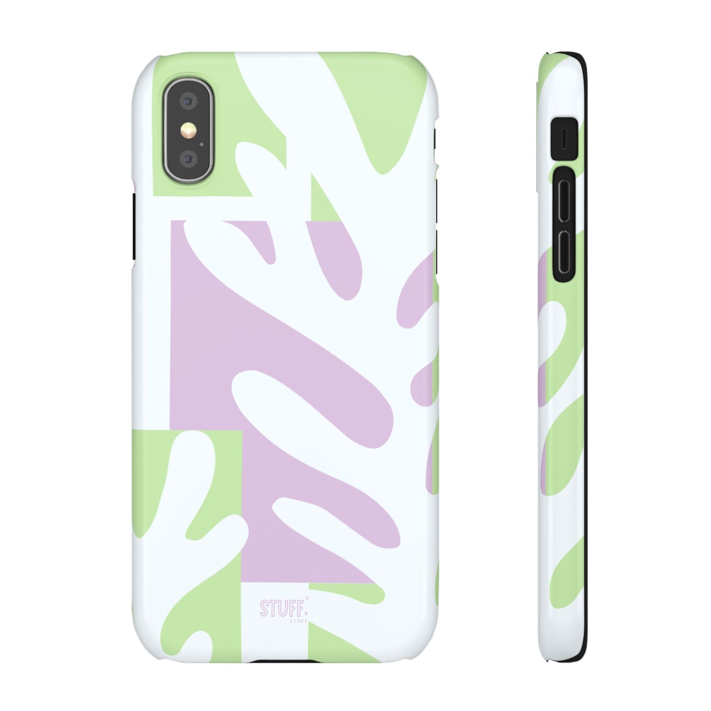 Natura Case | Coque snap légère et résistante avec Design Floral inspiration Matisse