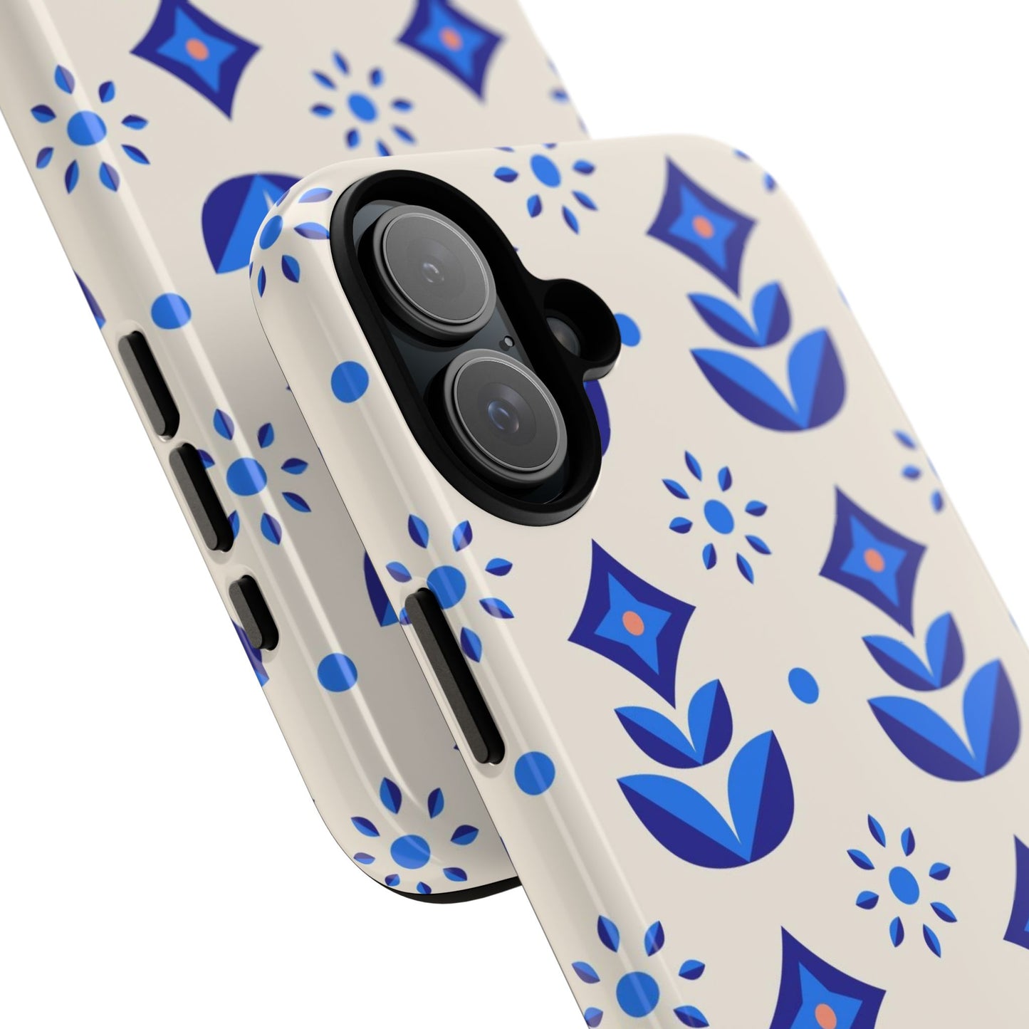 Floral Case | Coque résistante double protection avec Design Fleuri