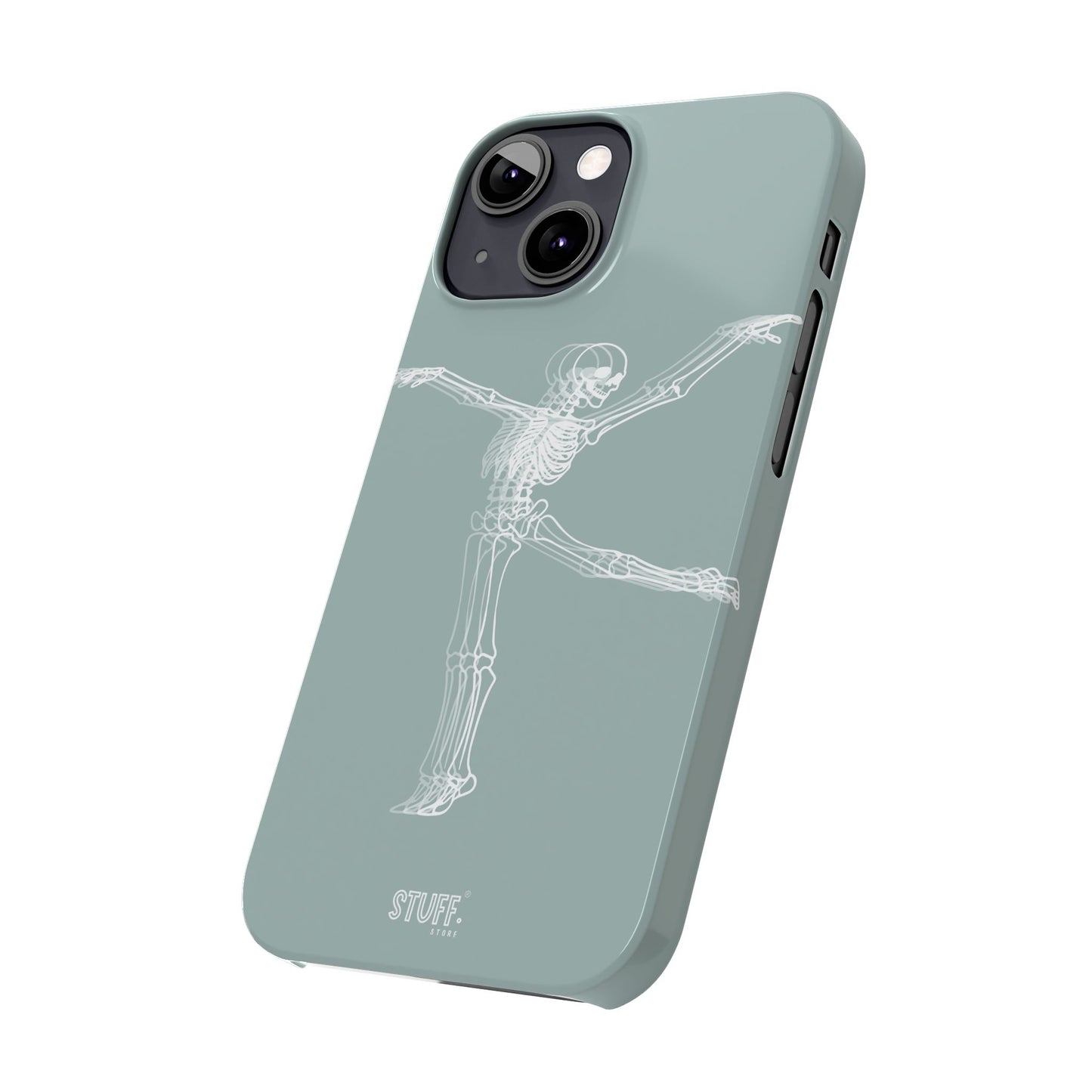 Bone-a-Rina | Coque slim durable et anti-chocs avec Design de Squelette Ballerine