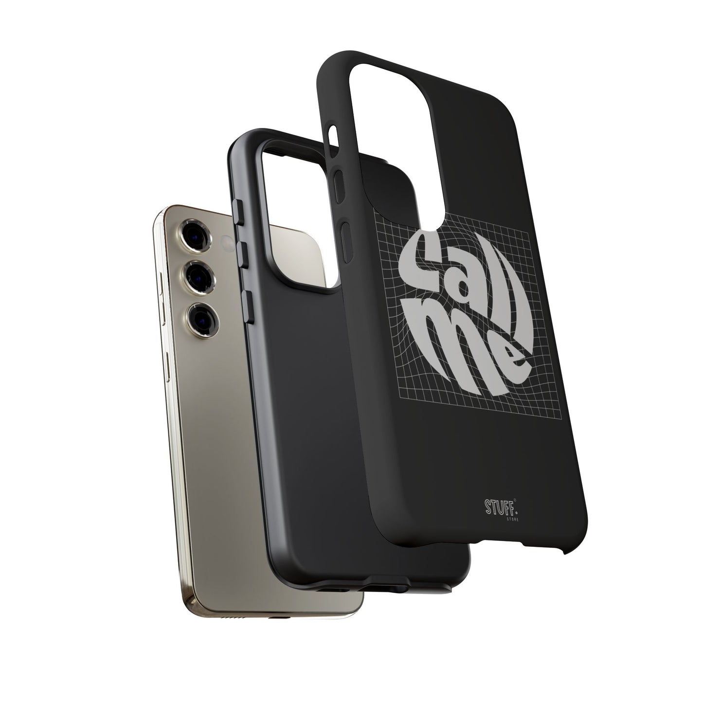 Call Me Case | Coque résistante double protection - Noir Effet Mat