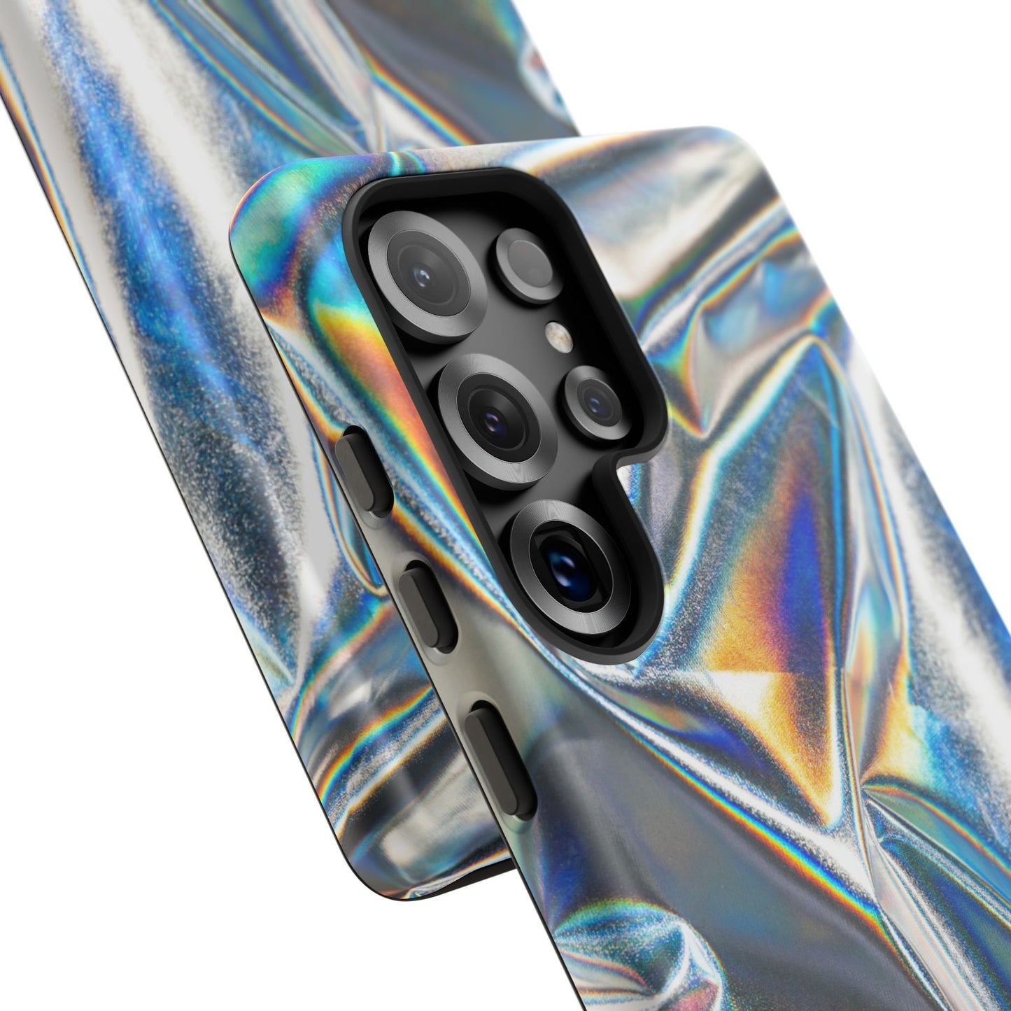 Metallic Case | Coque résistante double protection anti-choc - Effet Métallique