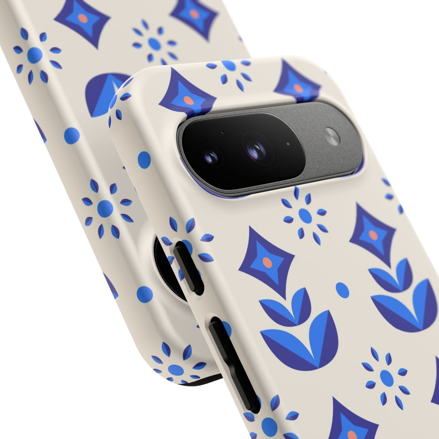 Floral Case | Coque résistante double protection avec Design Fleuri