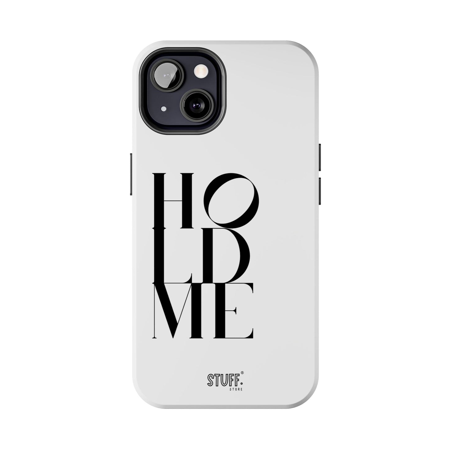 Hold Me | Coque résistante et durable avec Design épuré Monochrome
