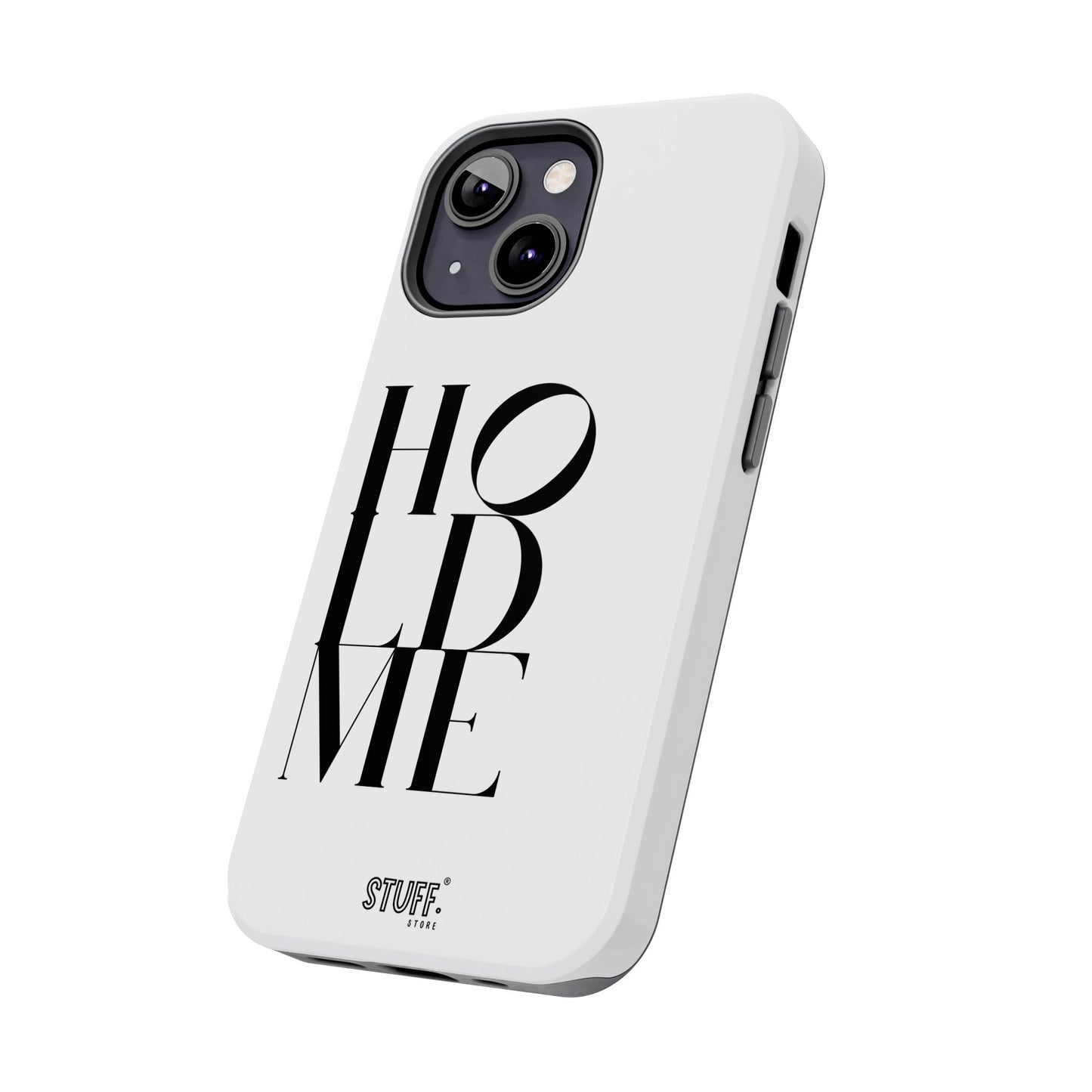Hold Me | Coque résistante et durable avec Design épuré Monochrome