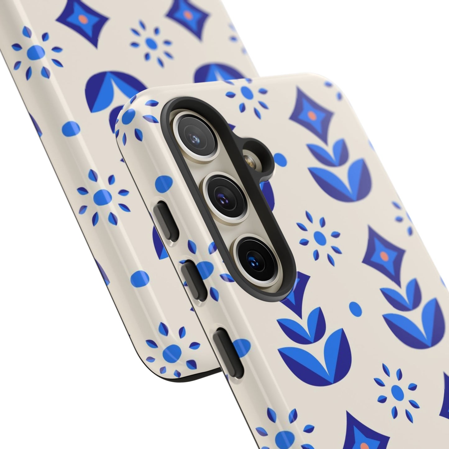 Floral Case | Coque résistante double protection avec Design Fleuri