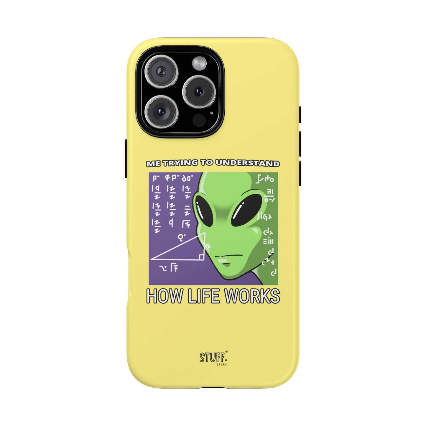 Confused Alien Case | Coque résistante Dual Protect anti-choc