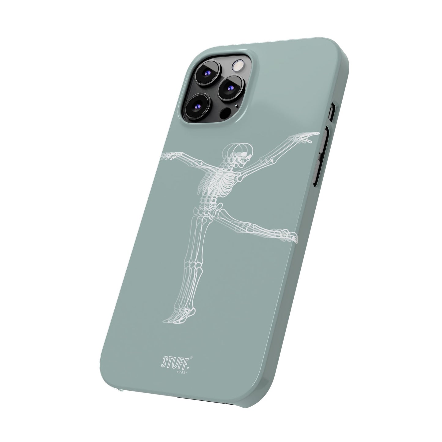 Bone-a-Rina | Coque slim durable et anti-chocs avec Design de Squelette Ballerine