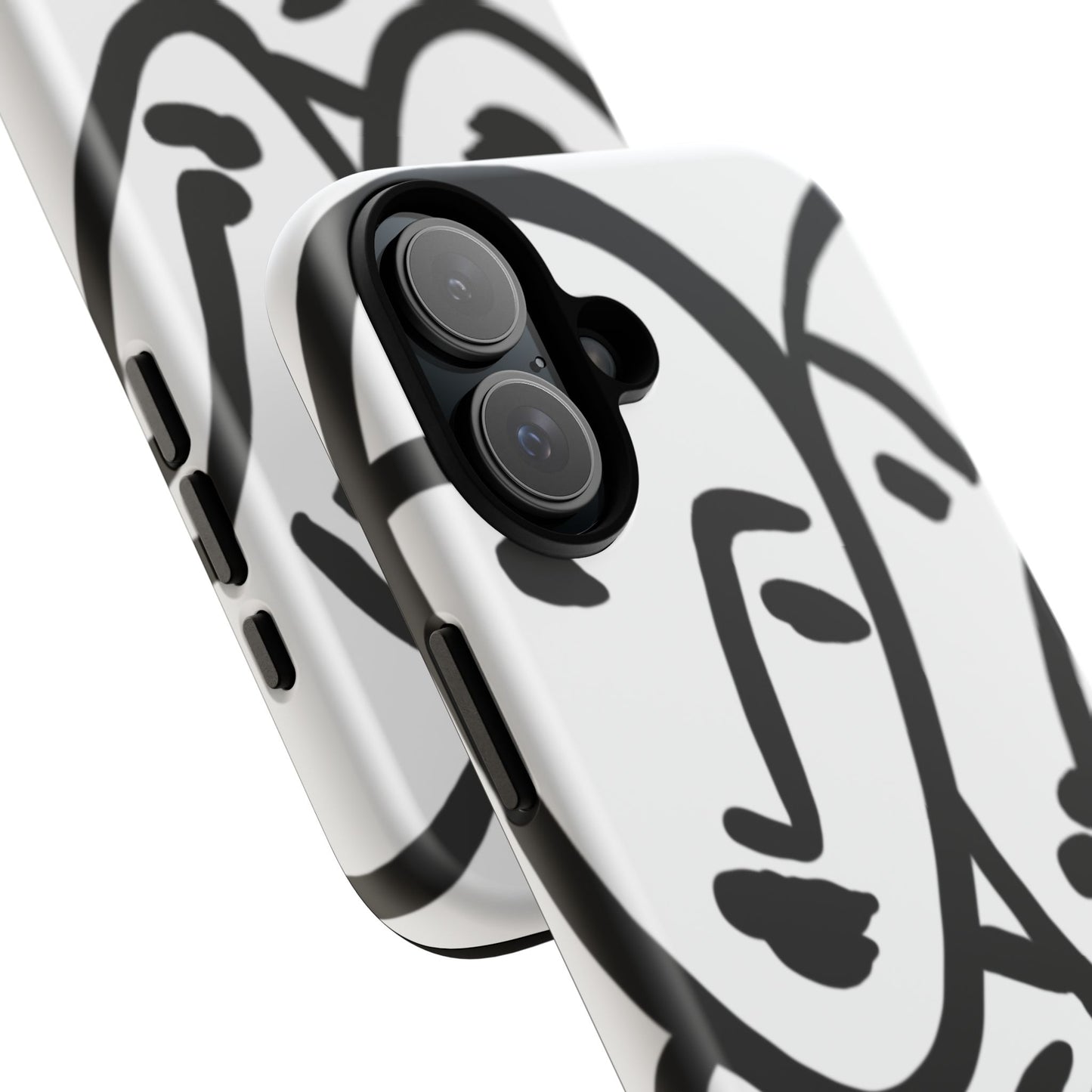 Les Trois Visages | Coque résistante double protection — inspiration Matisse
