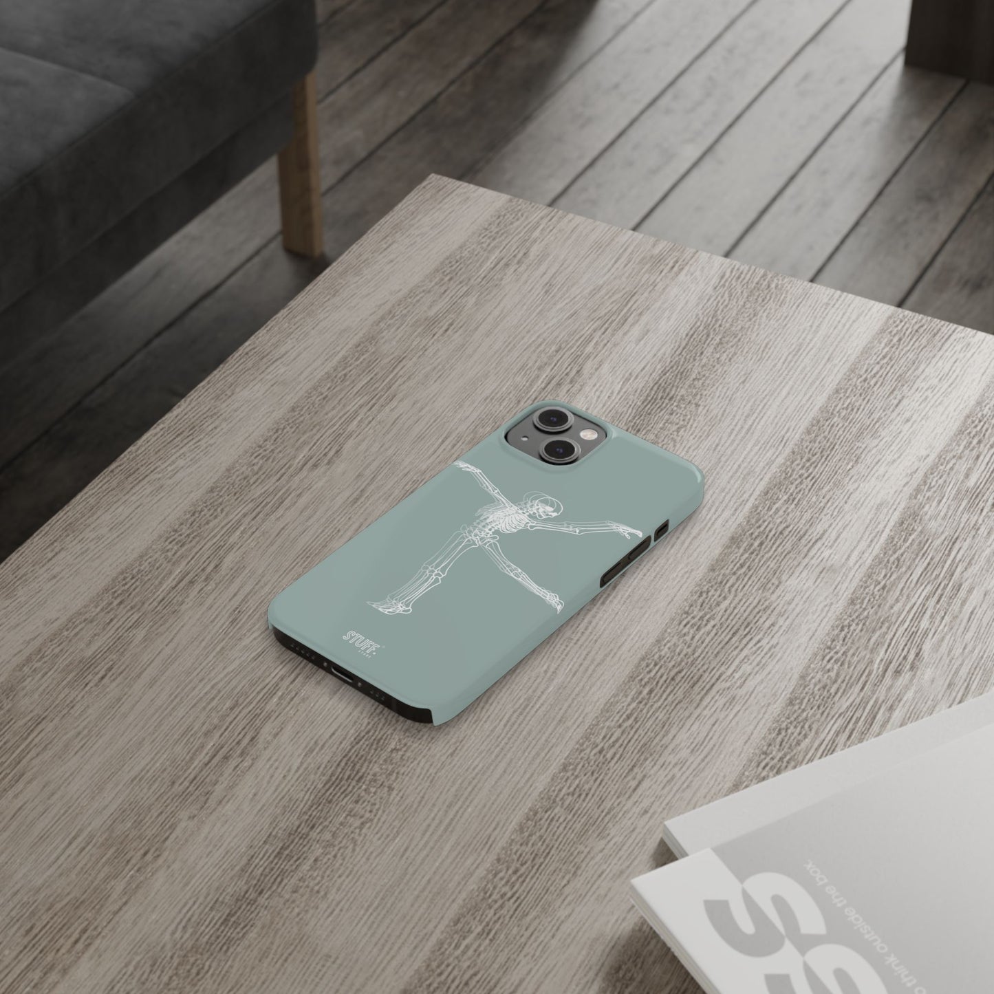 Bone-a-Rina | Coque slim durable et anti-chocs avec Design de Squelette Ballerine