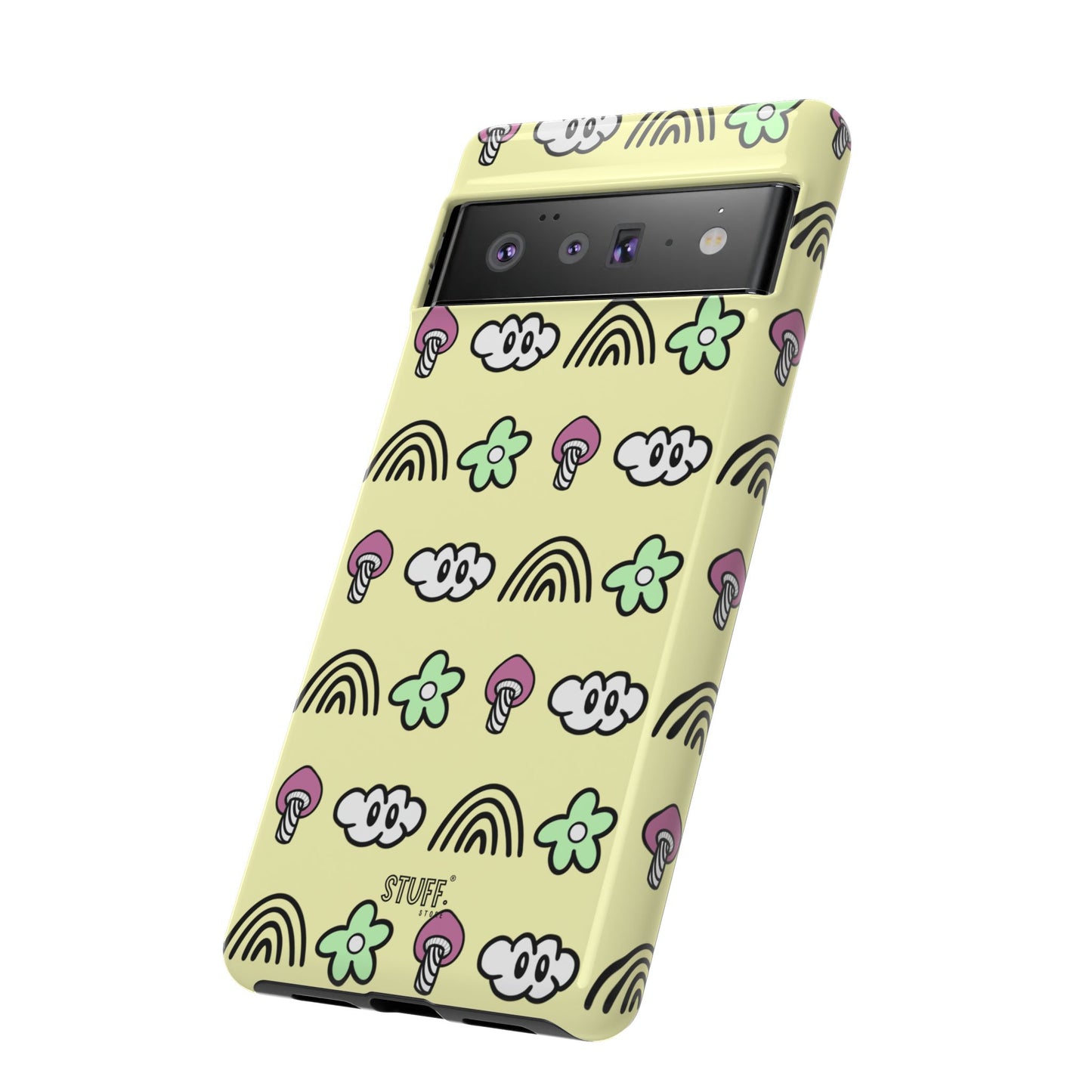 Pixie Case | Coque résistante double protection — Collection Pixie — Jaune