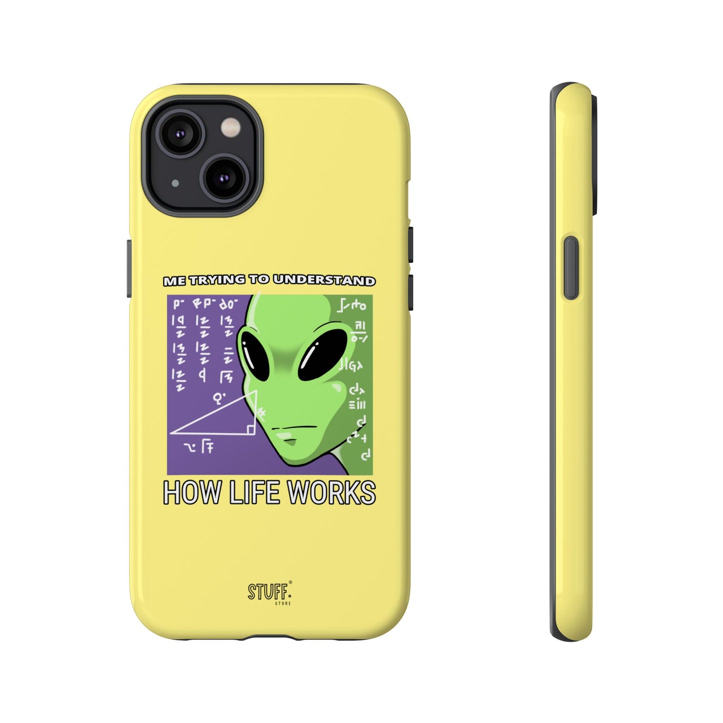 Confused Alien Case | Coque résistante Dual Protect anti-choc