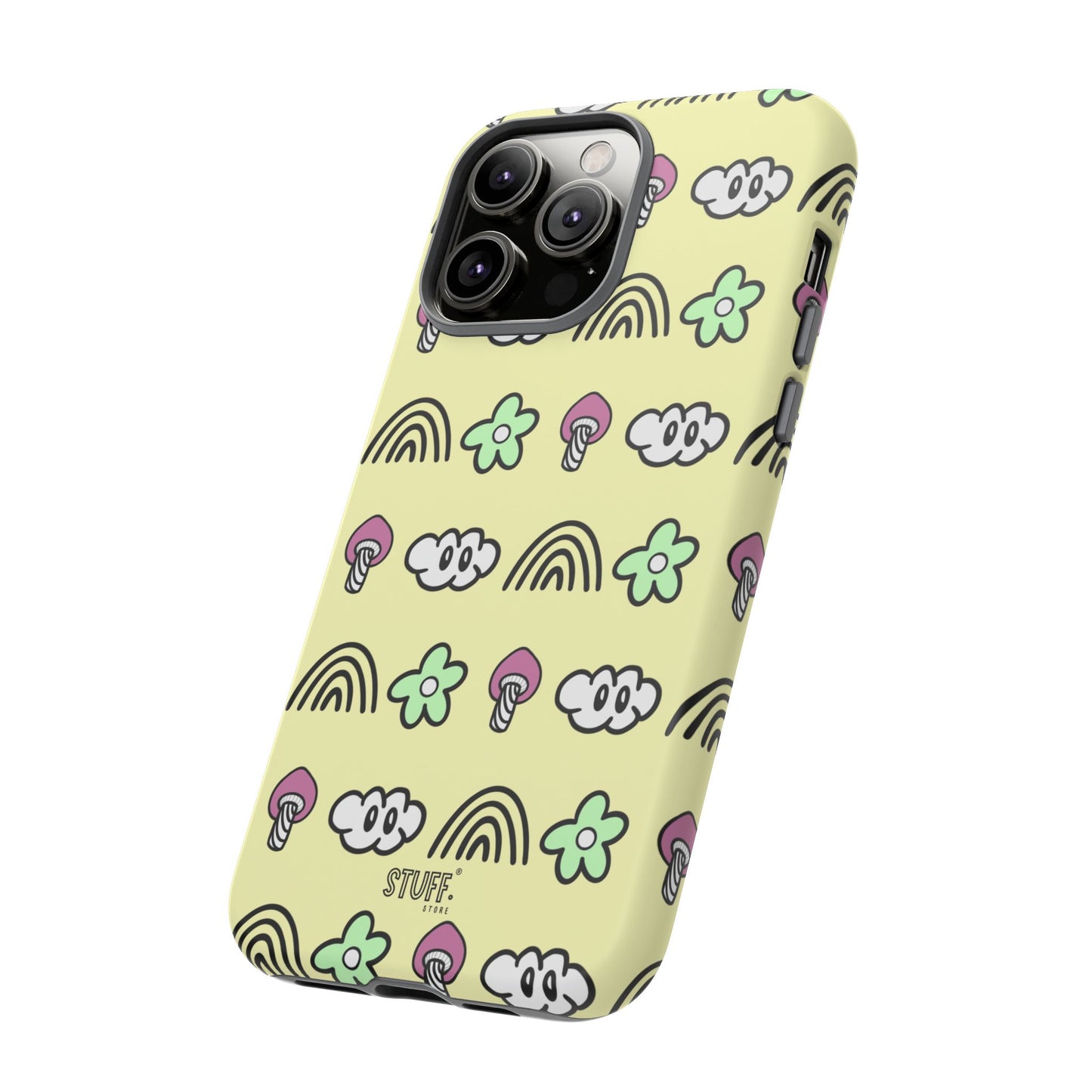 Pixie Case | Coque résistante double protection — Collection Pixie — Jaune